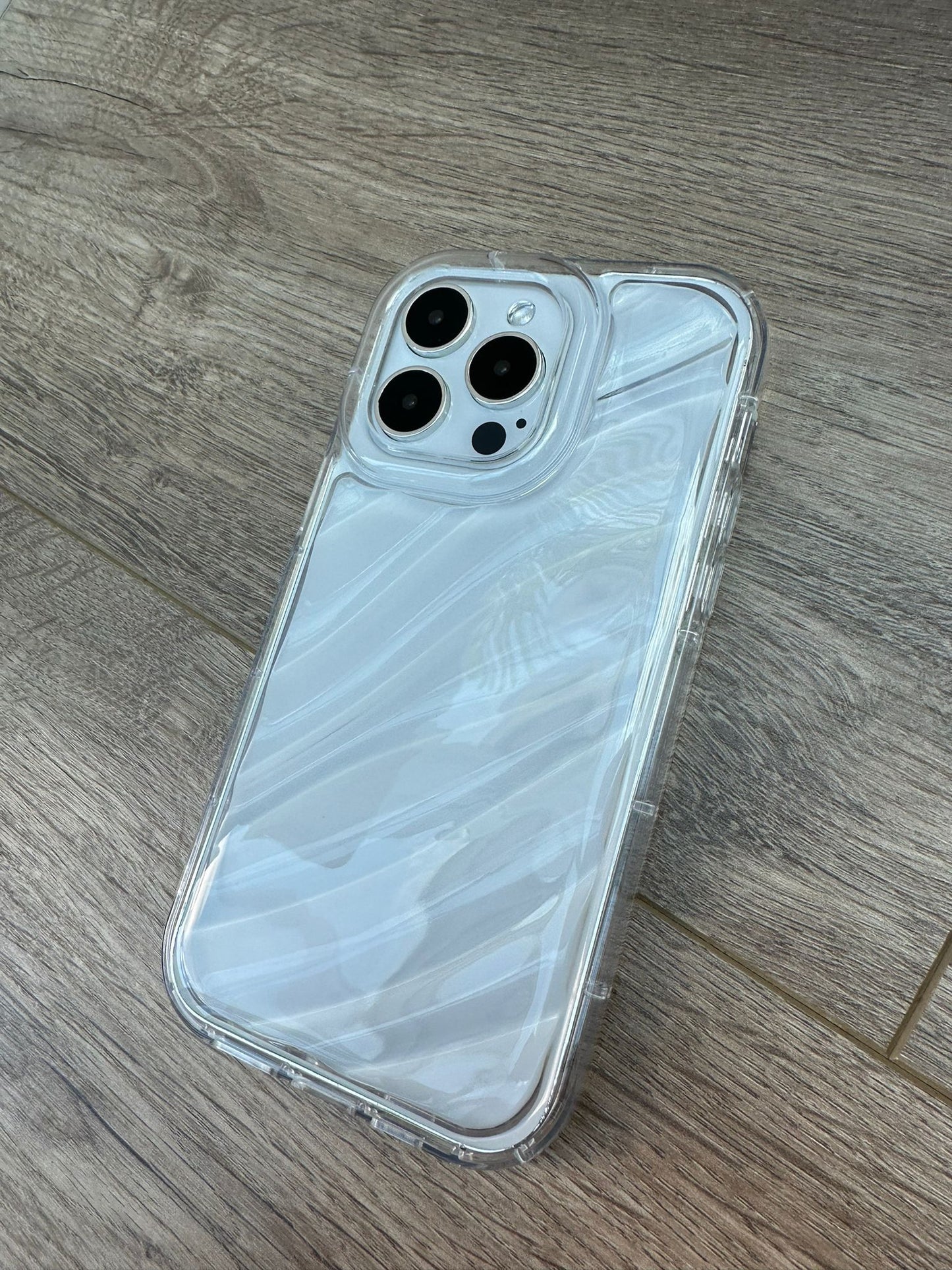 Back to Basics Clear Phone Case