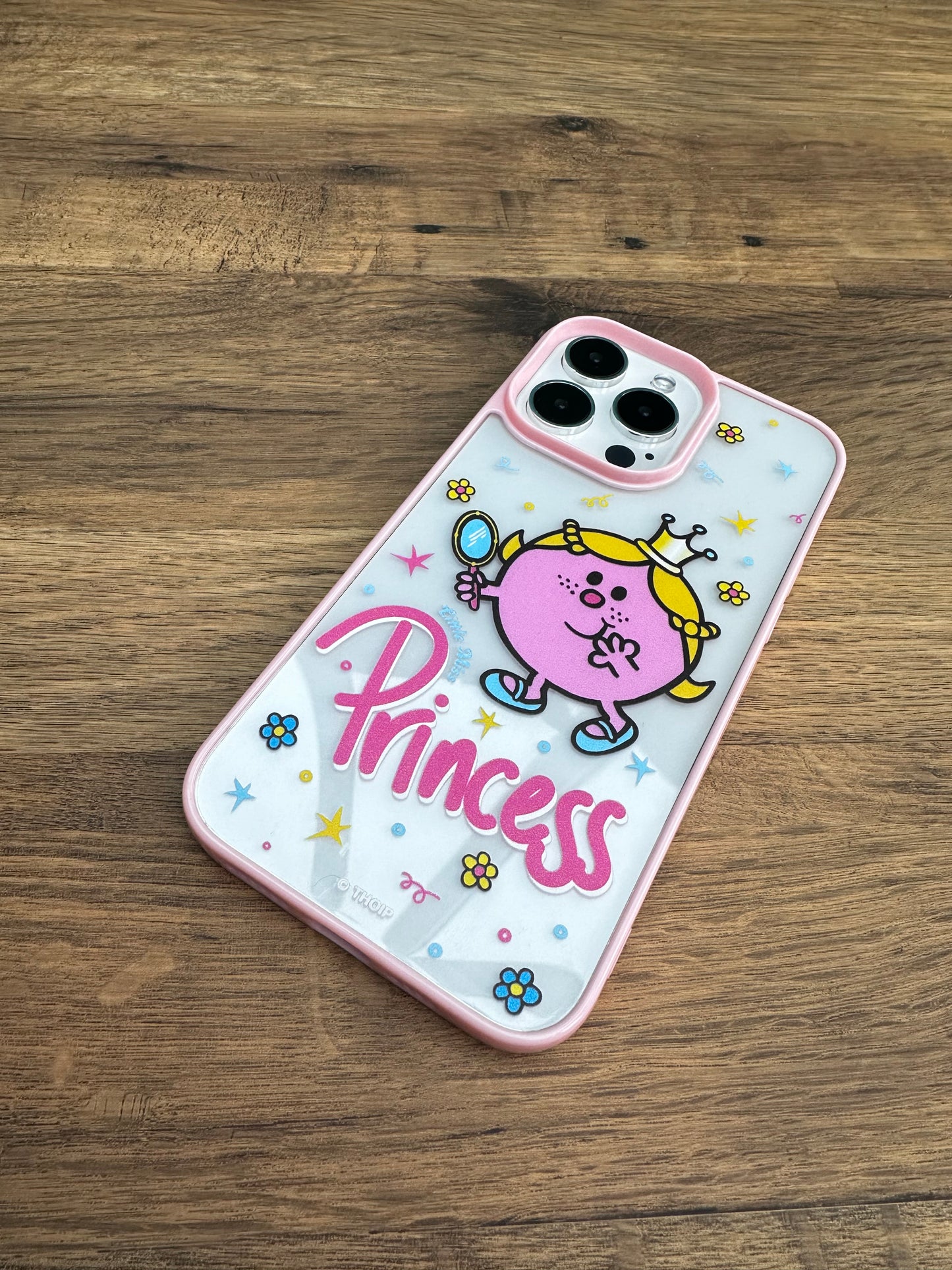 "Little Miss Princess" Clear Phone Case