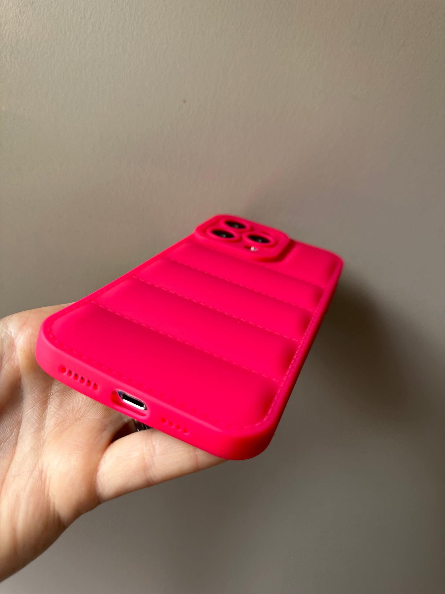 Quilted Pink Phone Case