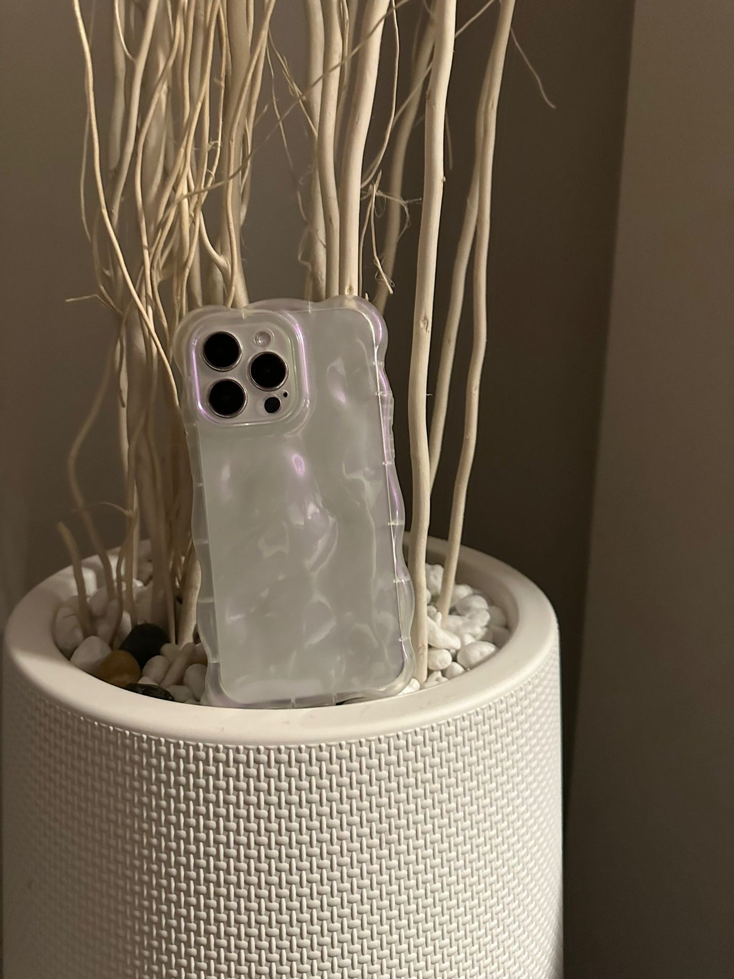 3D Bubble Bliss Clear Phone Case