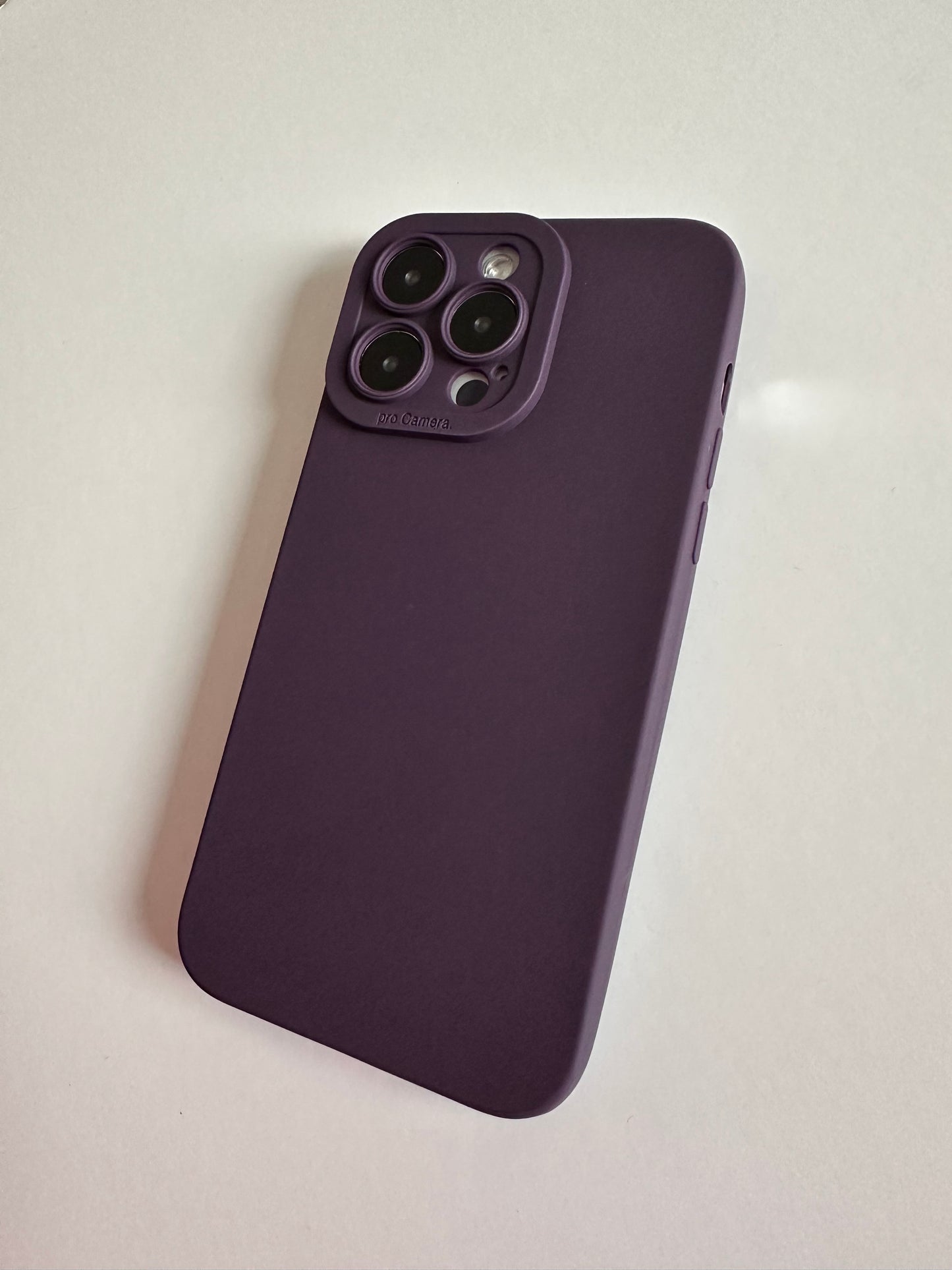 Minimalist Dark Purple Phone Case