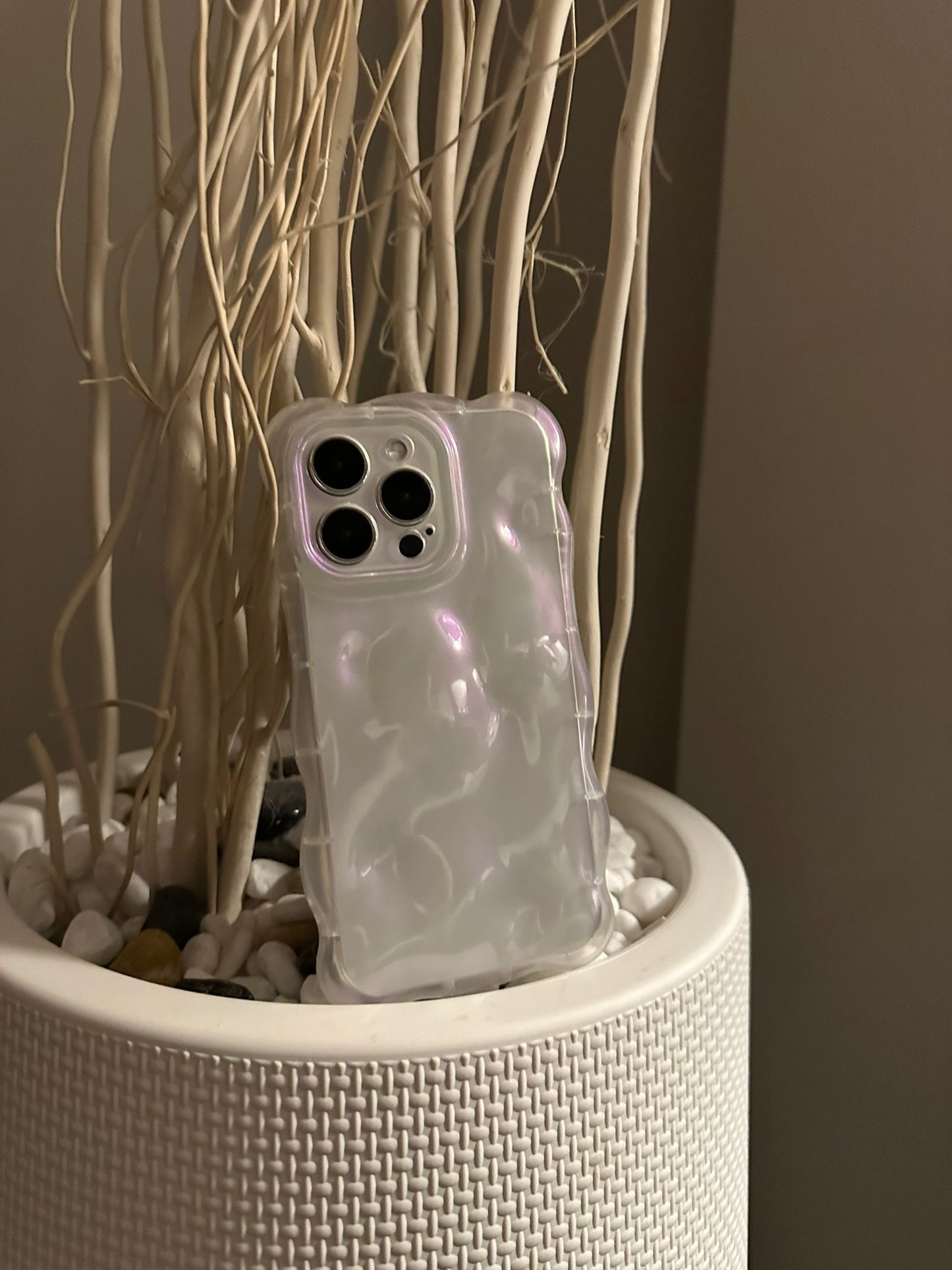 3D Bubble Bliss Clear Phone Case