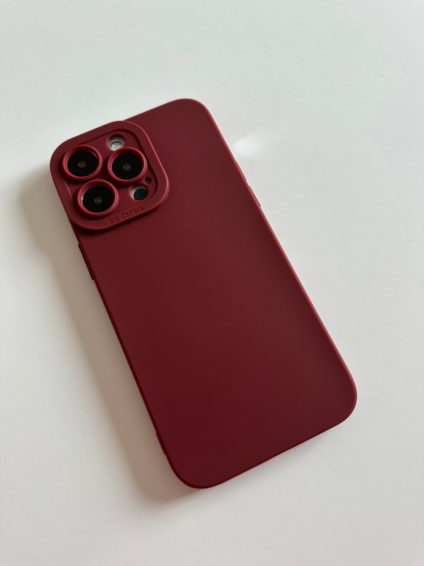 Minimalist Red Phone Case