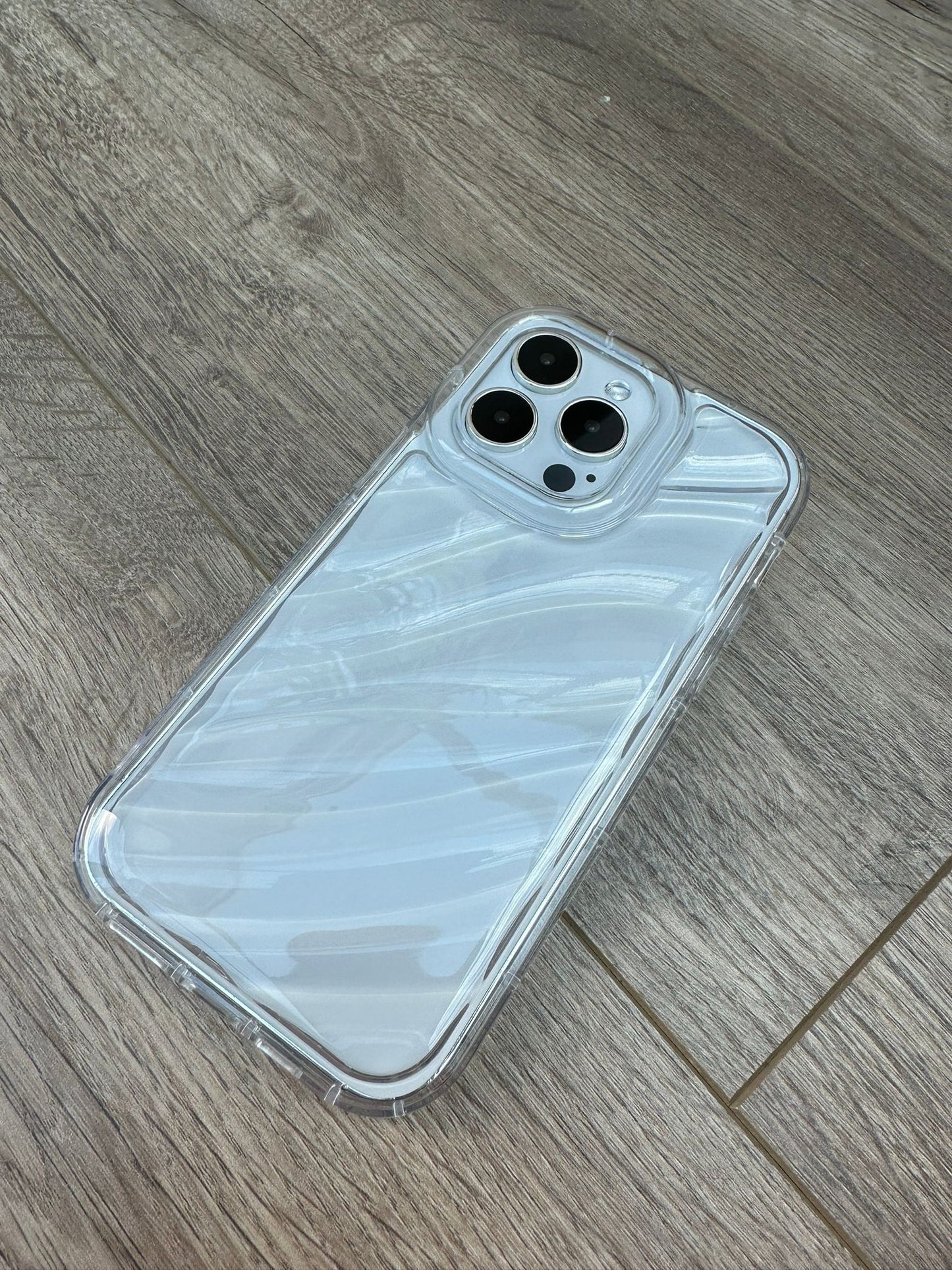 Back to Basics Clear Phone Case