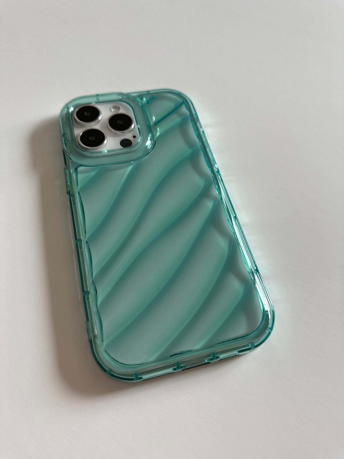 Back to Basics Teal Phone Case