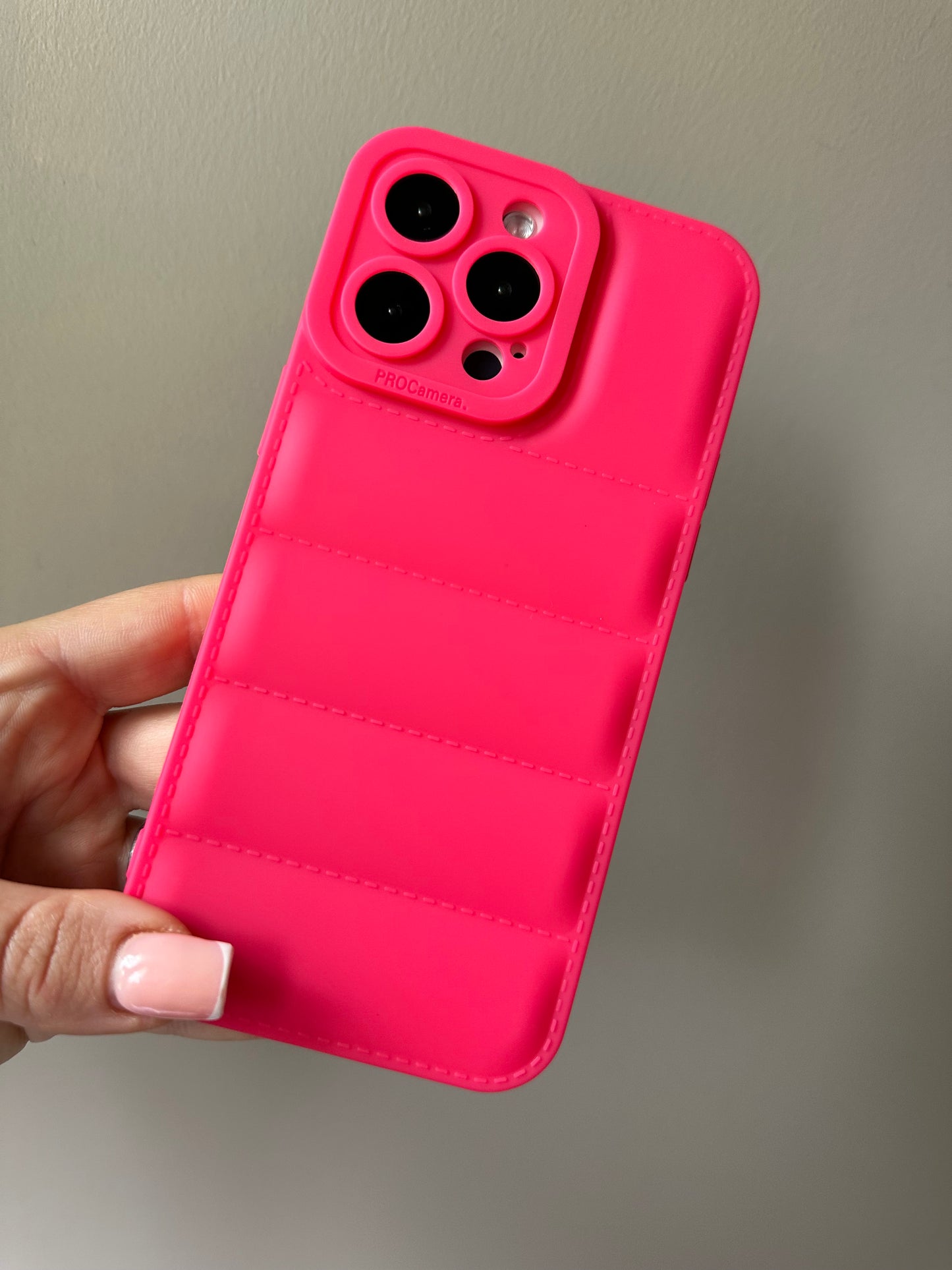 Quilted Pink Phone Case