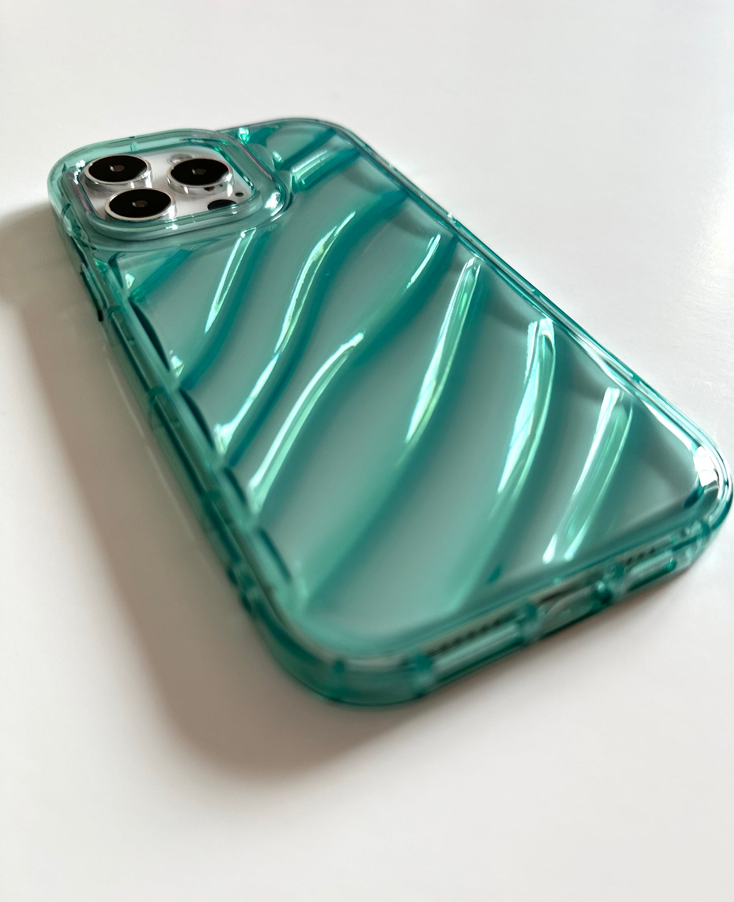 Back to Basics Teal Phone Case