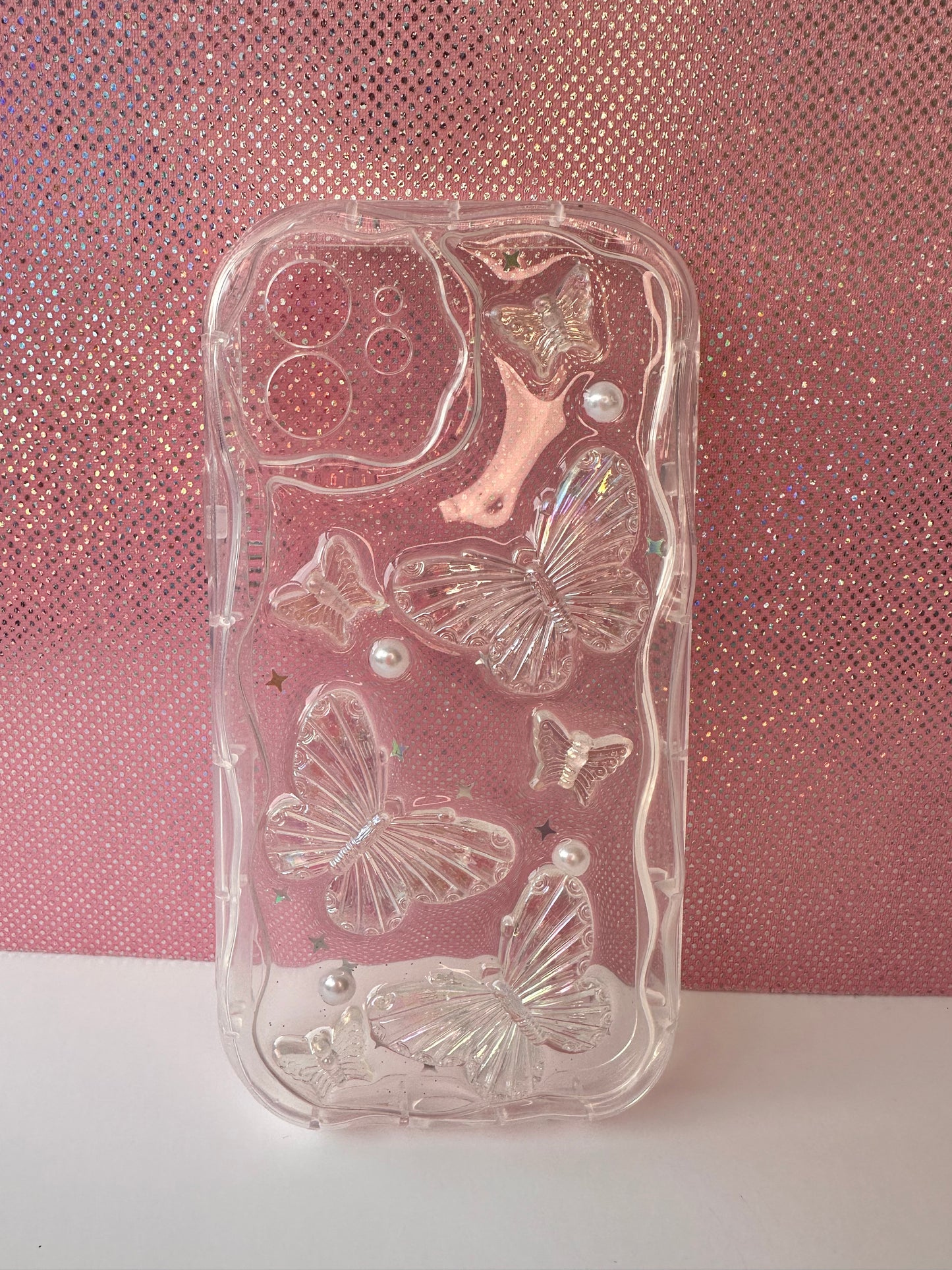 Enchanted Butterfly Clear Phone Case