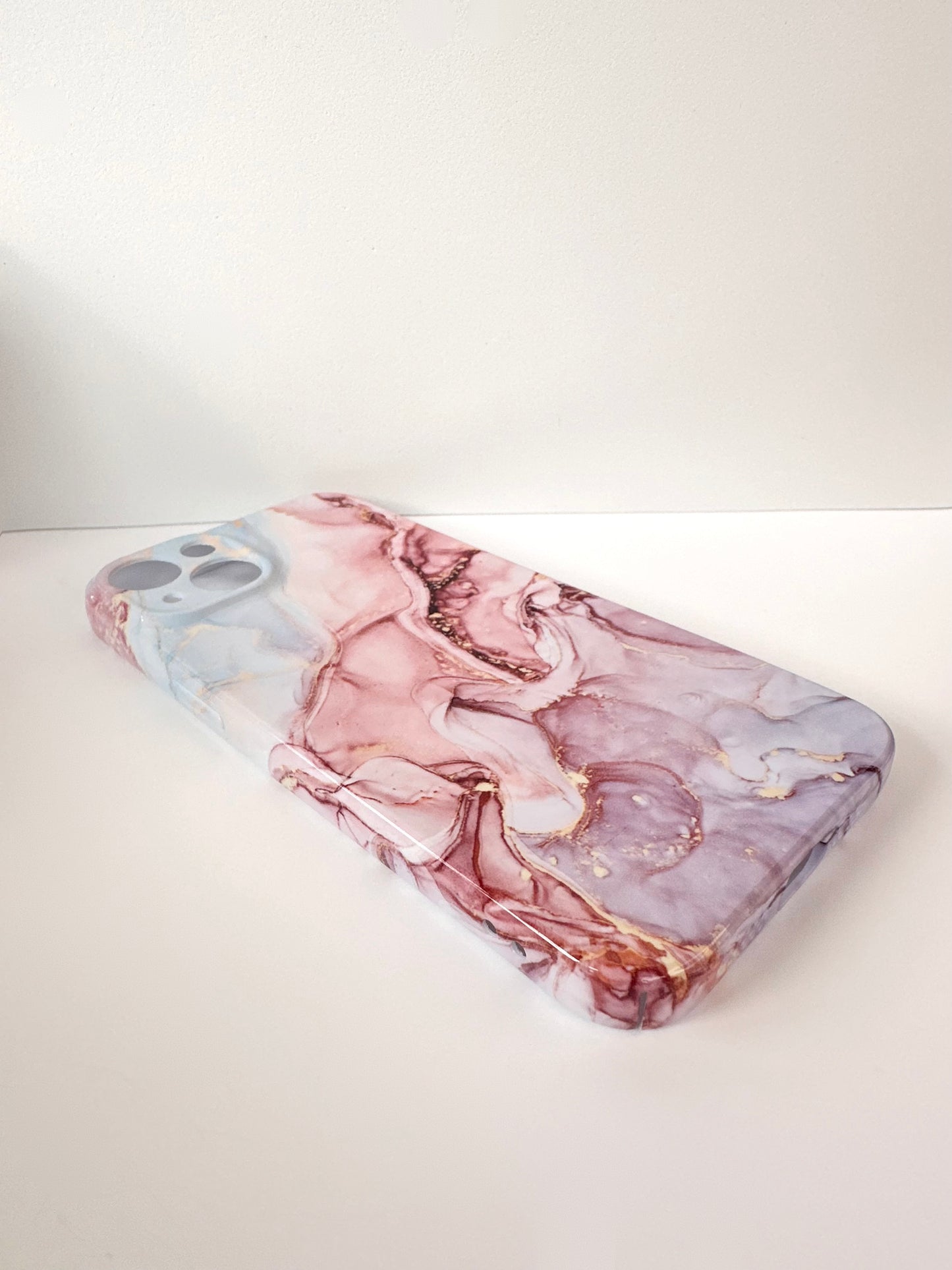 Marbled Dusty Pink Phone Case