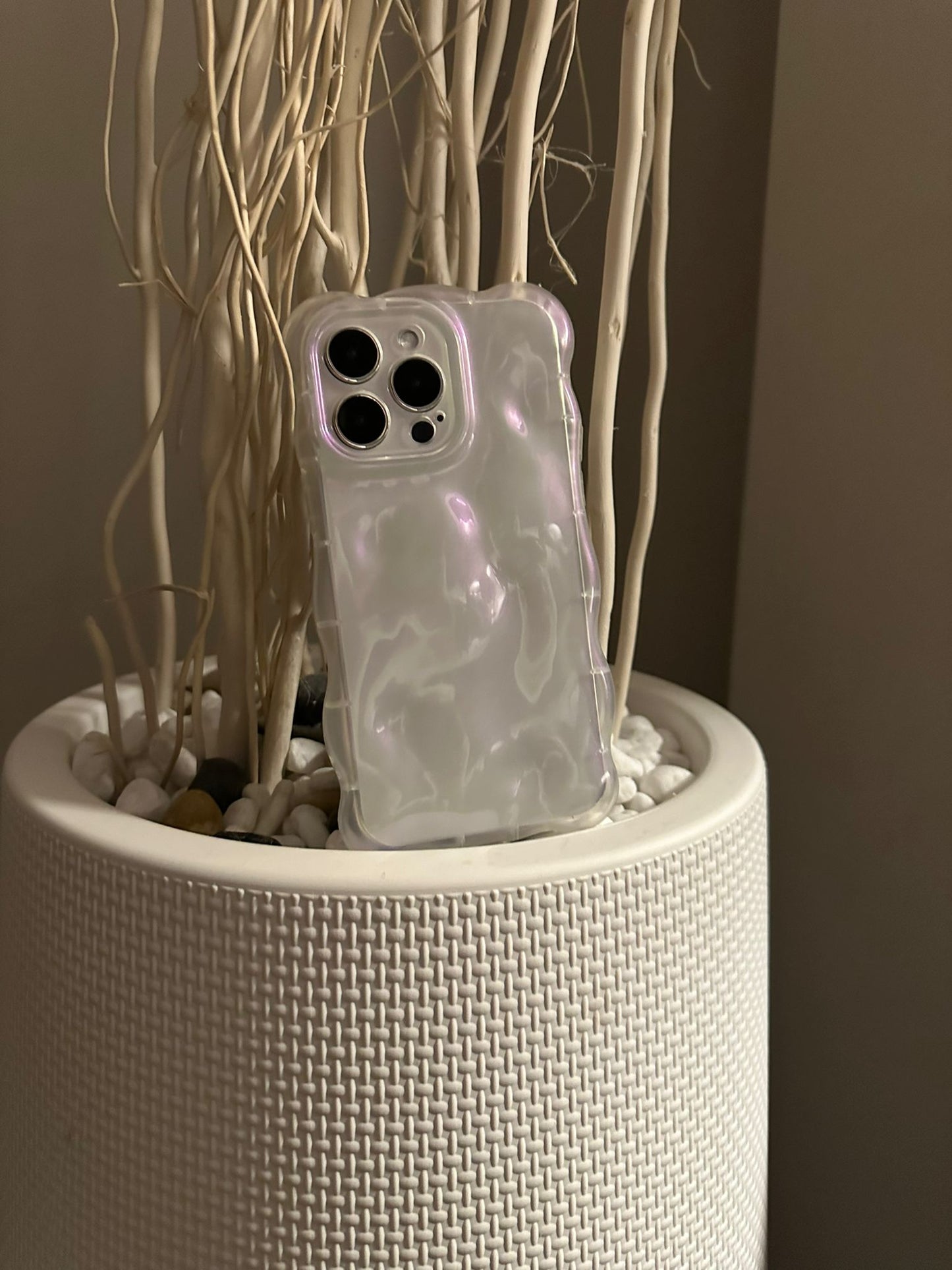 3D Bubble Bliss Clear Phone Case