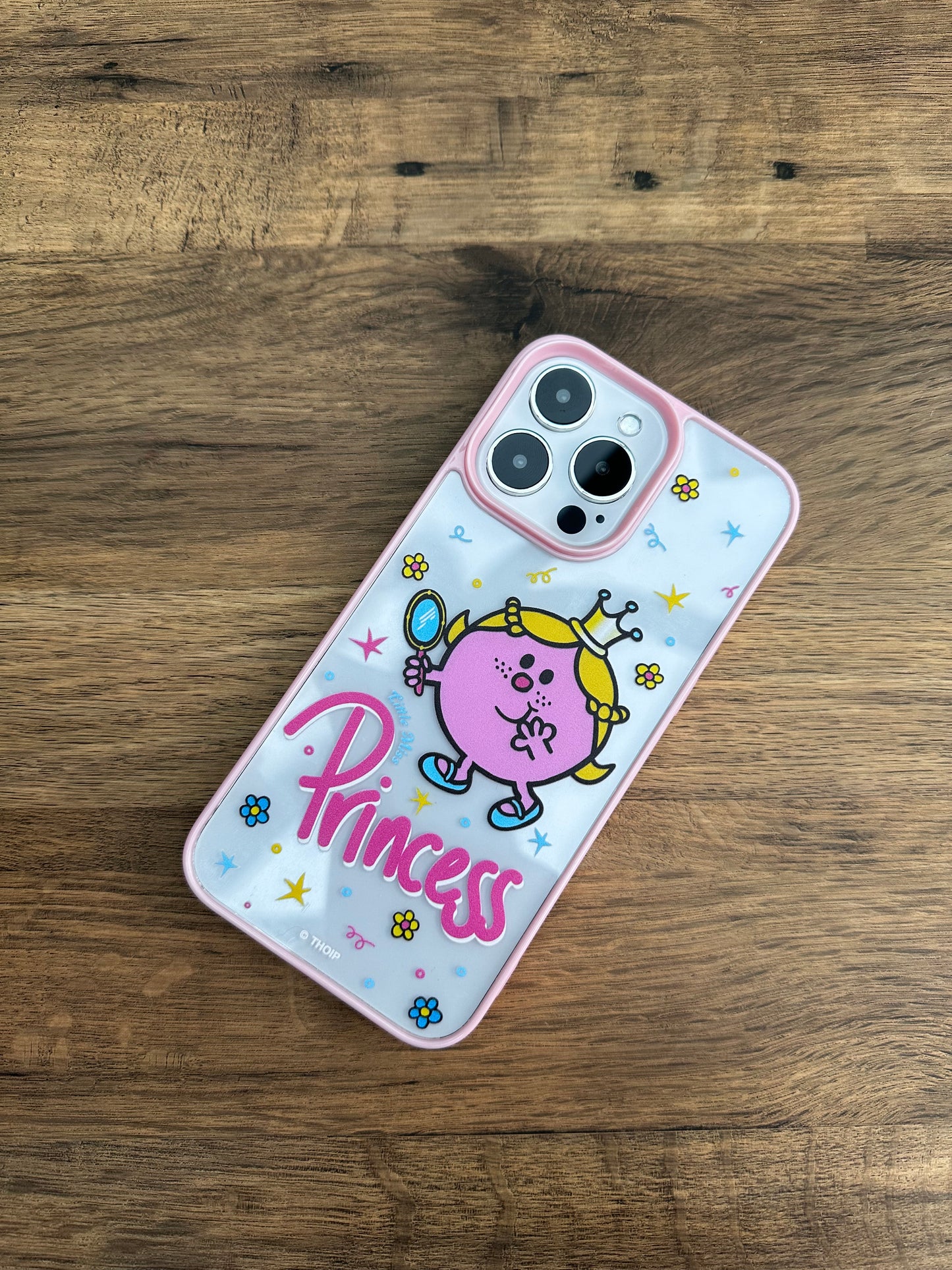 "Little Miss Princess" Clear Phone Case