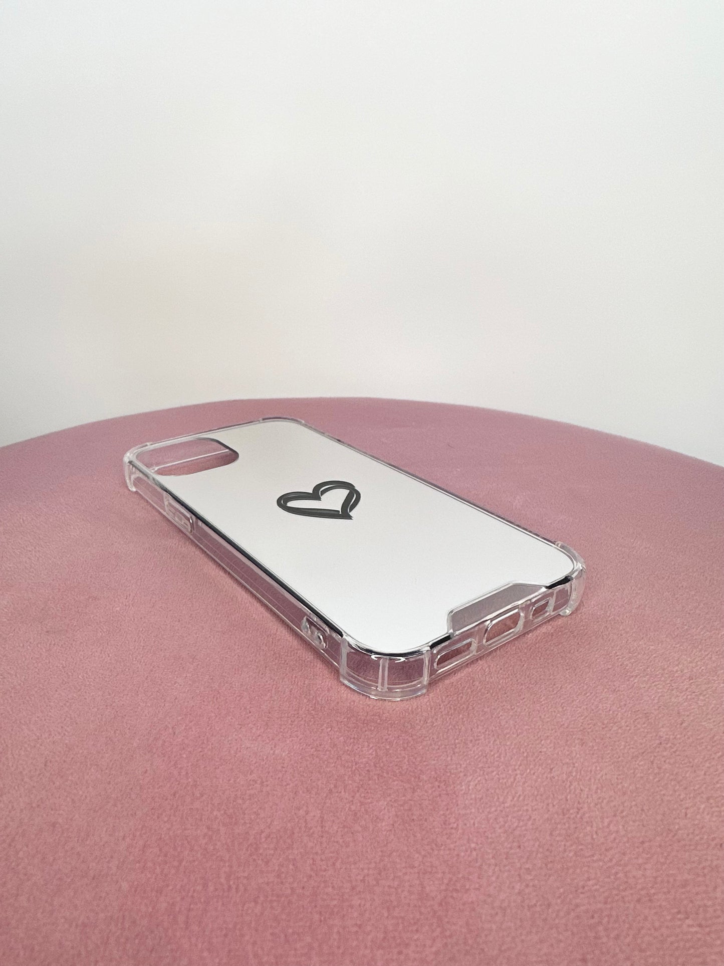 Heartfelt Lines Mirrored Phone Case