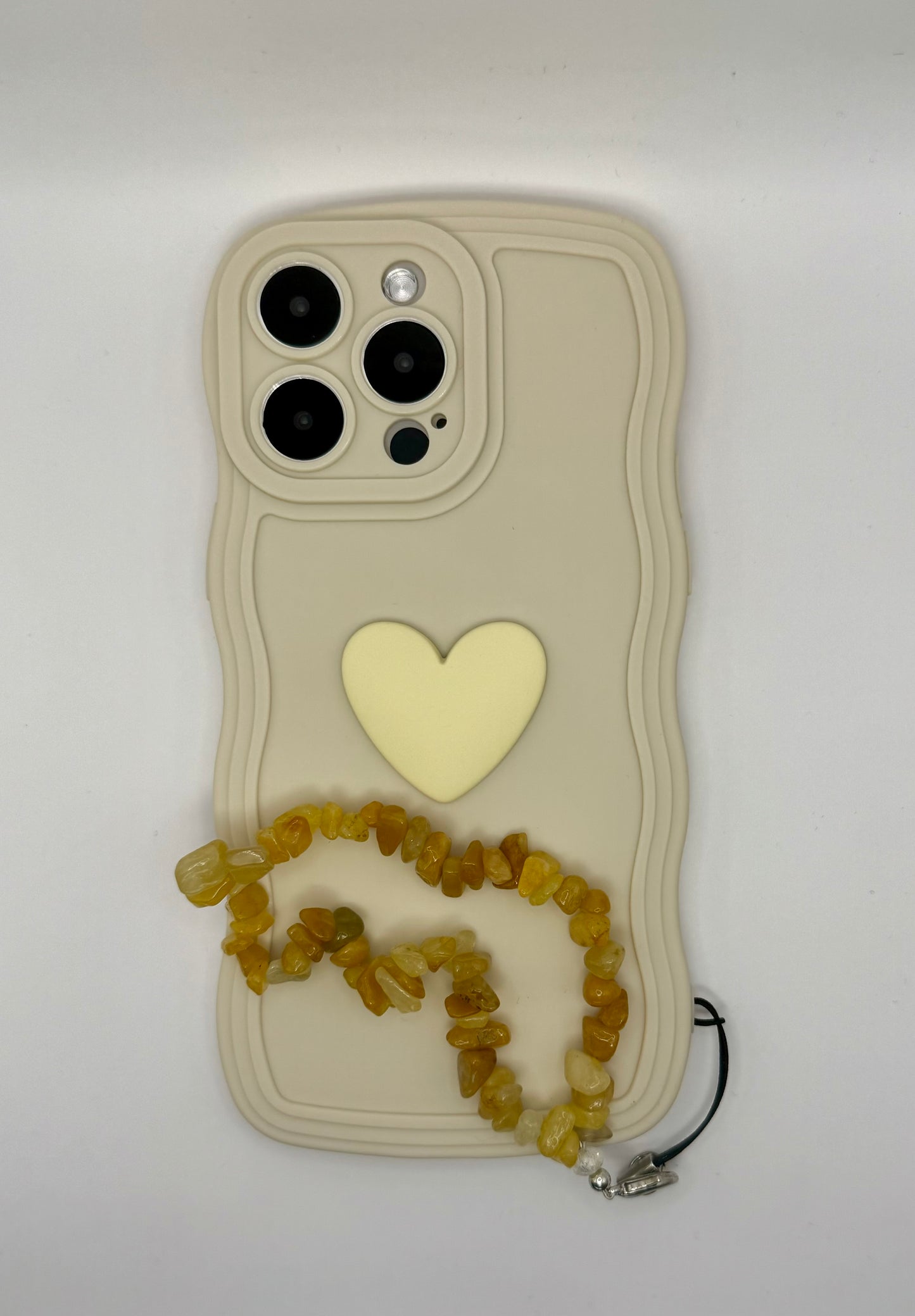 Golden Citrine Crystal Phone Wrist Strap