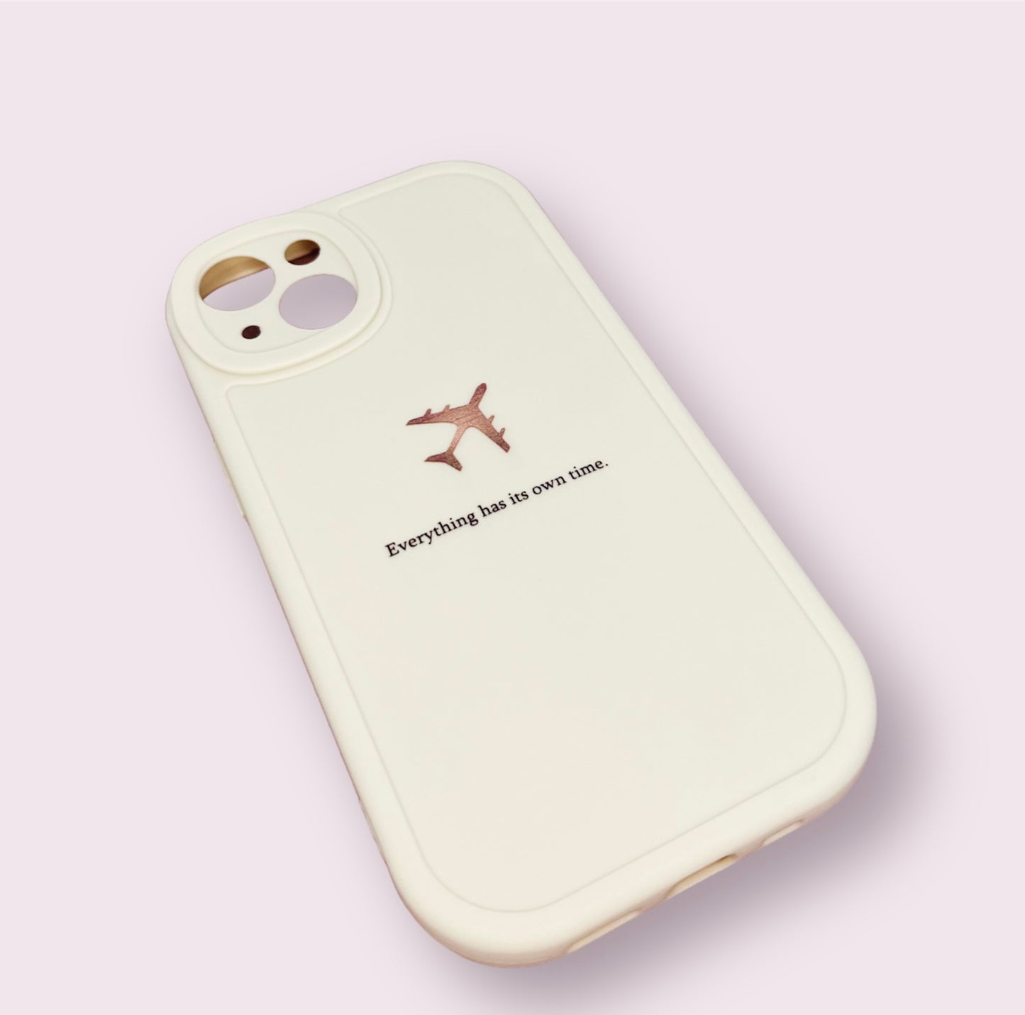 Divine Timing Cream Phone Case