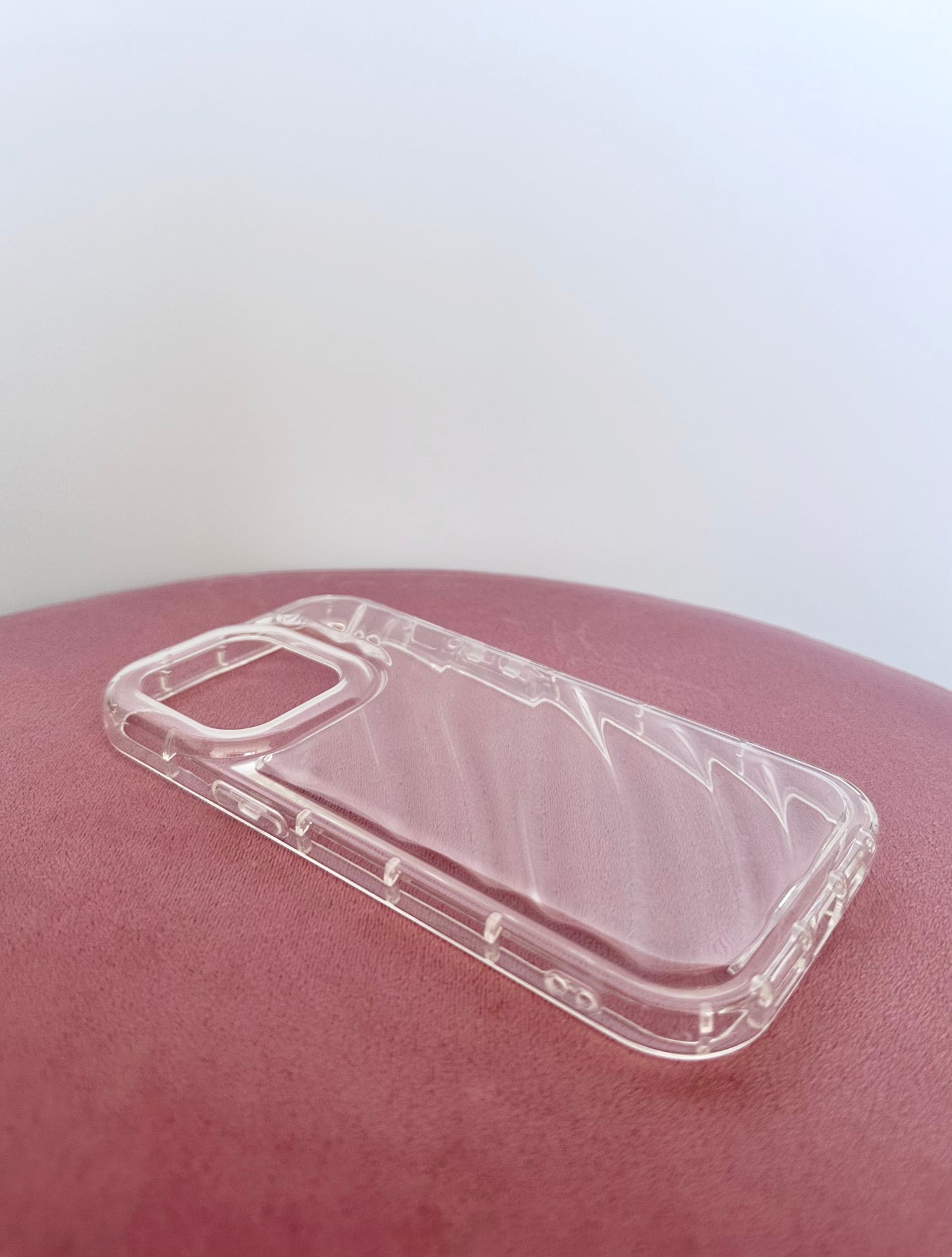 Back to Basics Clear Phone Case