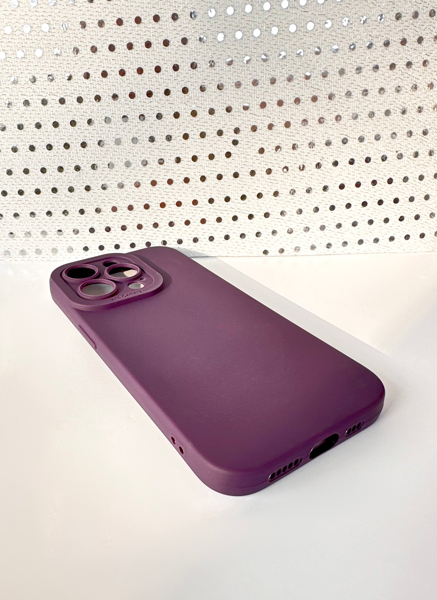 Minimalist Dark Purple Phone Case