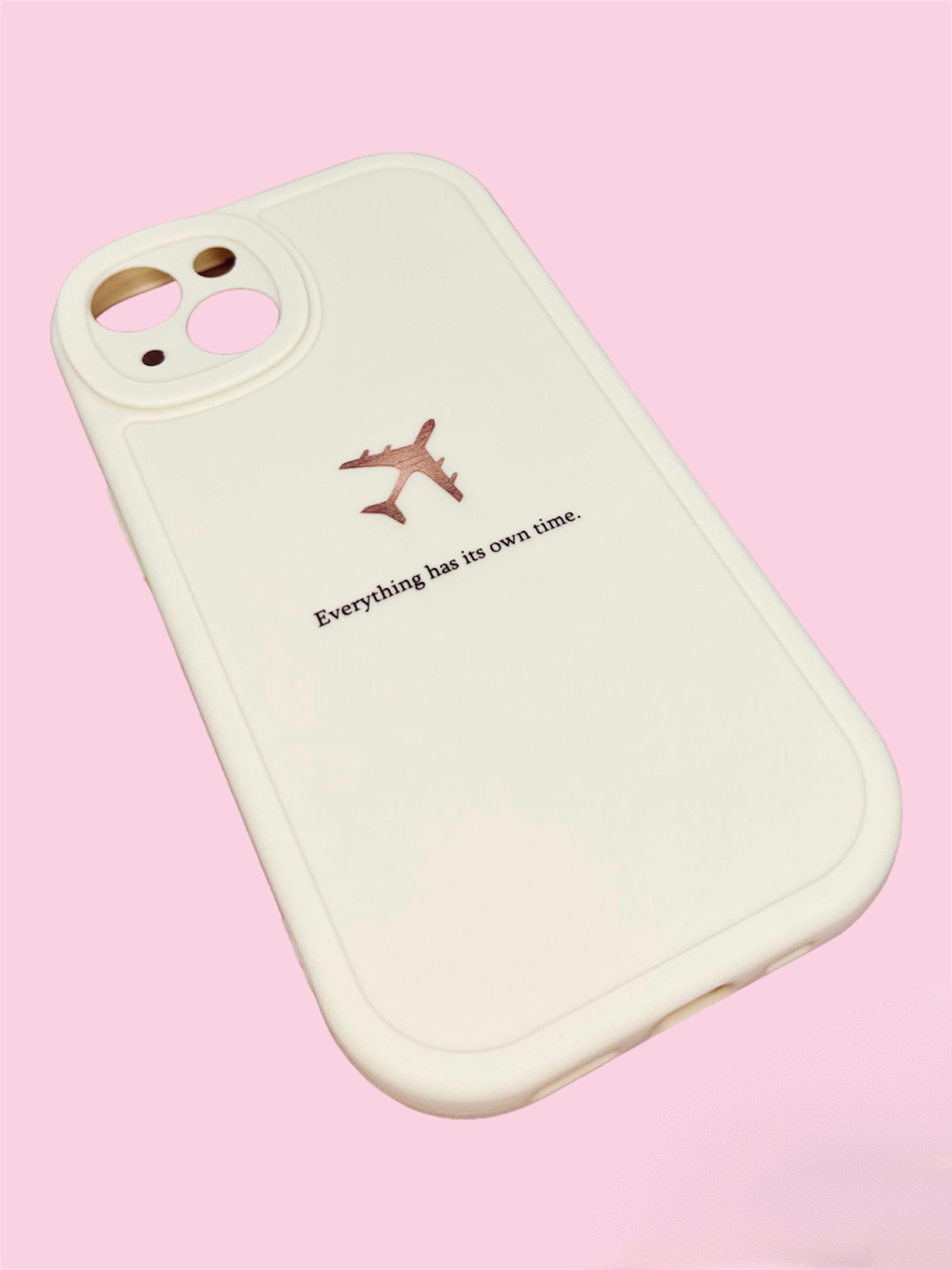 Divine Timing Cream Phone Case