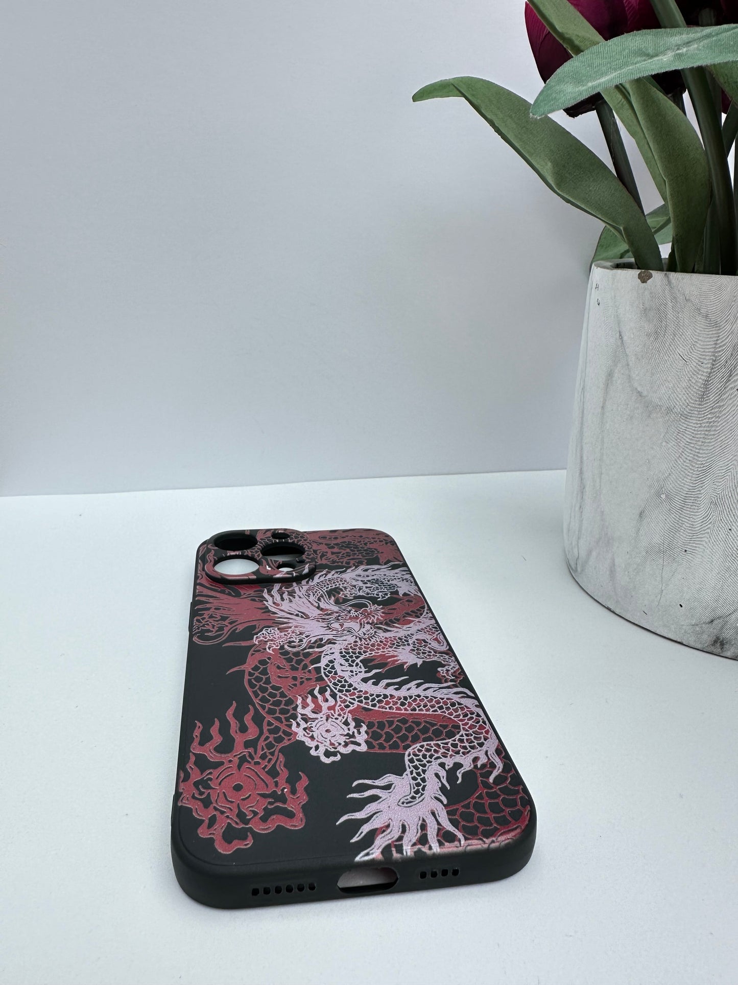 Dragon Majesty Black Phone Case