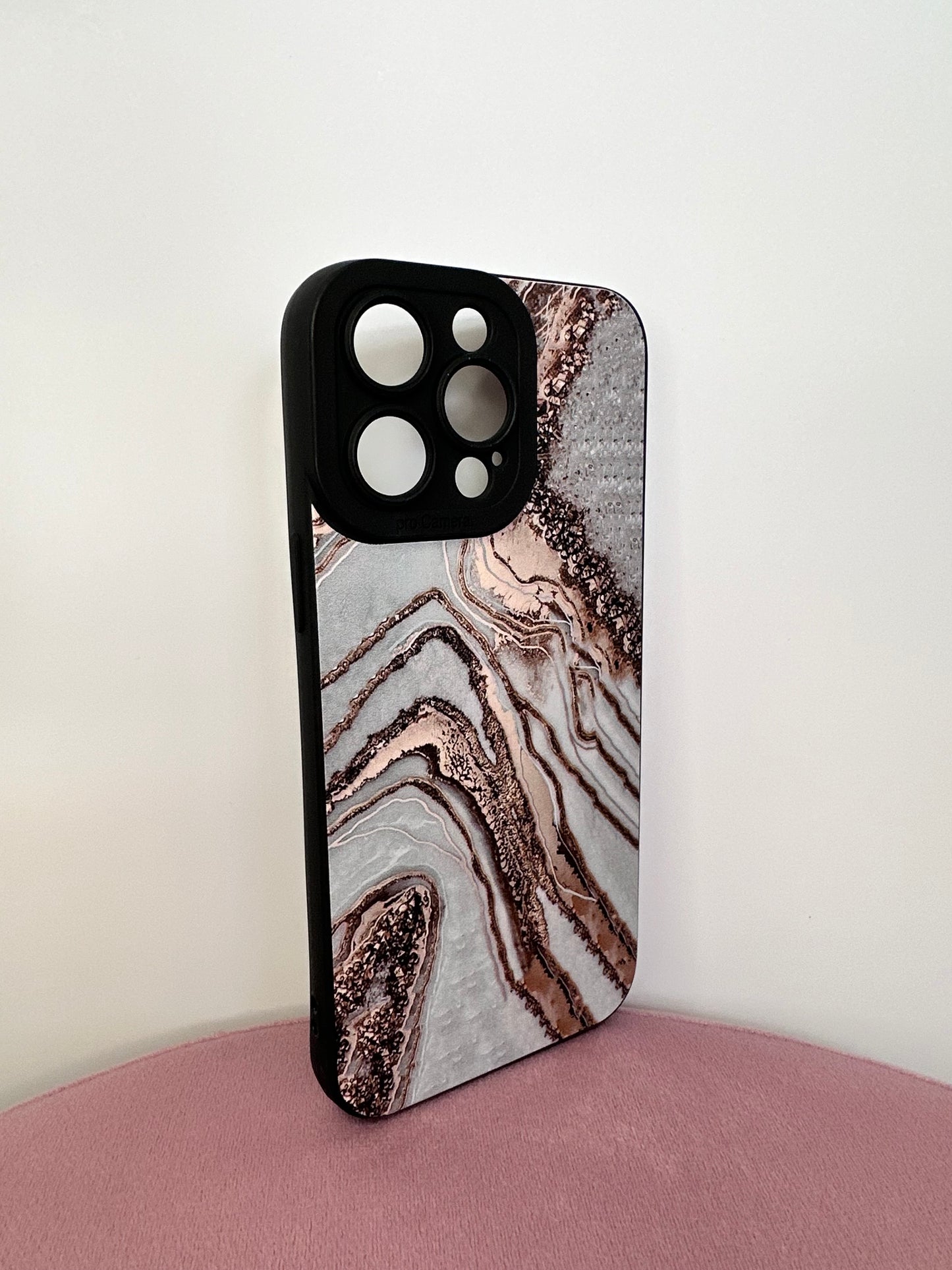 Marbled Bronze Phone Case