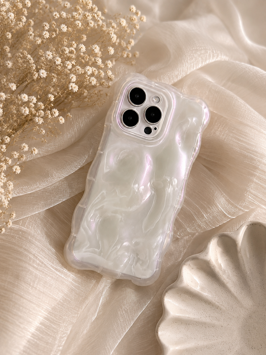 Crystal Clear Bubble Phone Case