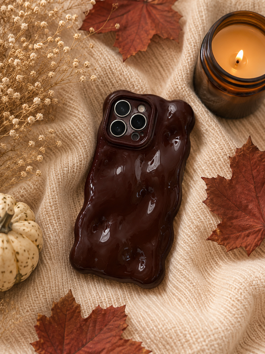 Black Cherry Bubble Phone Case