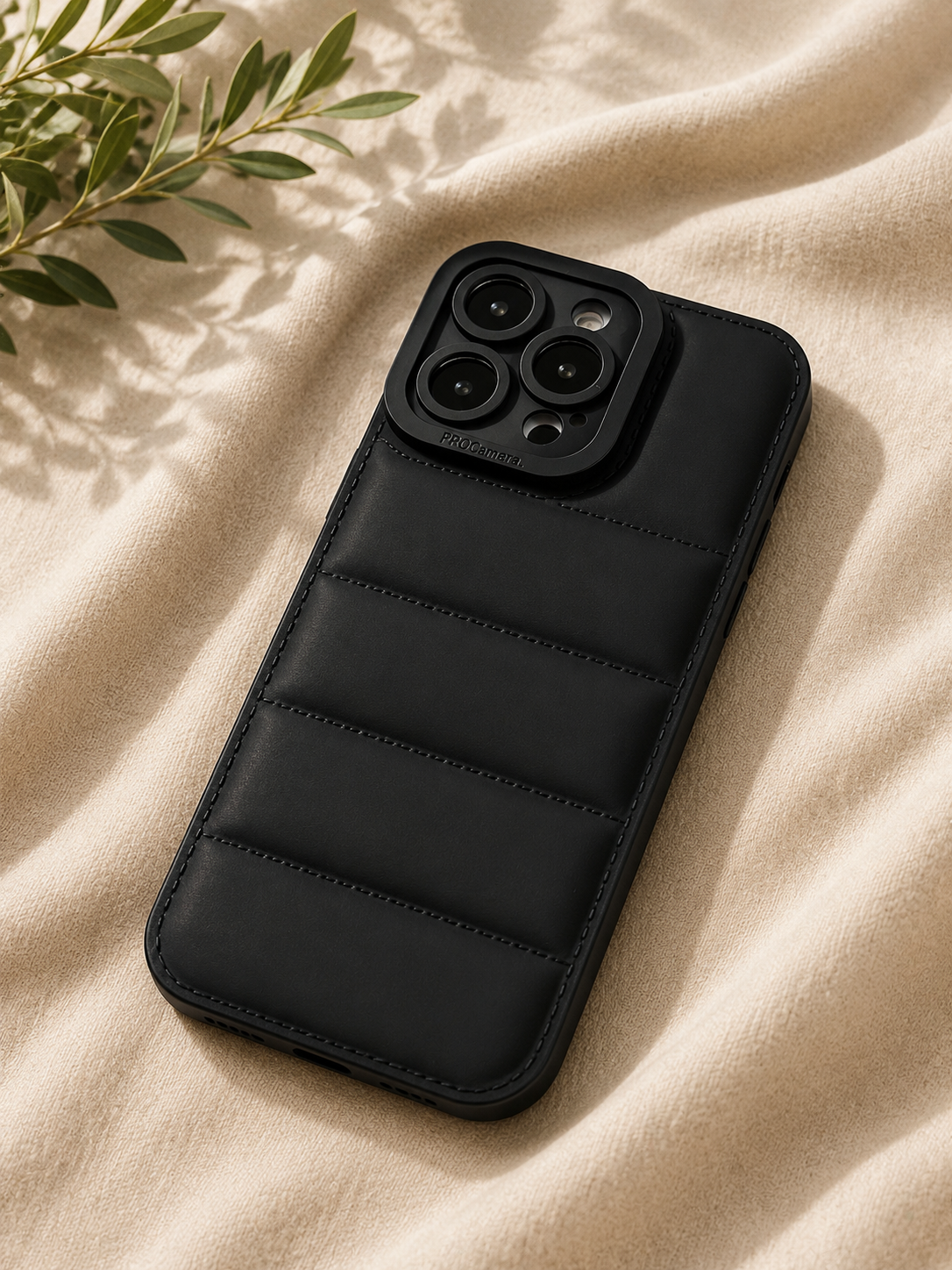 Midnight Muse Quilted Phone Case