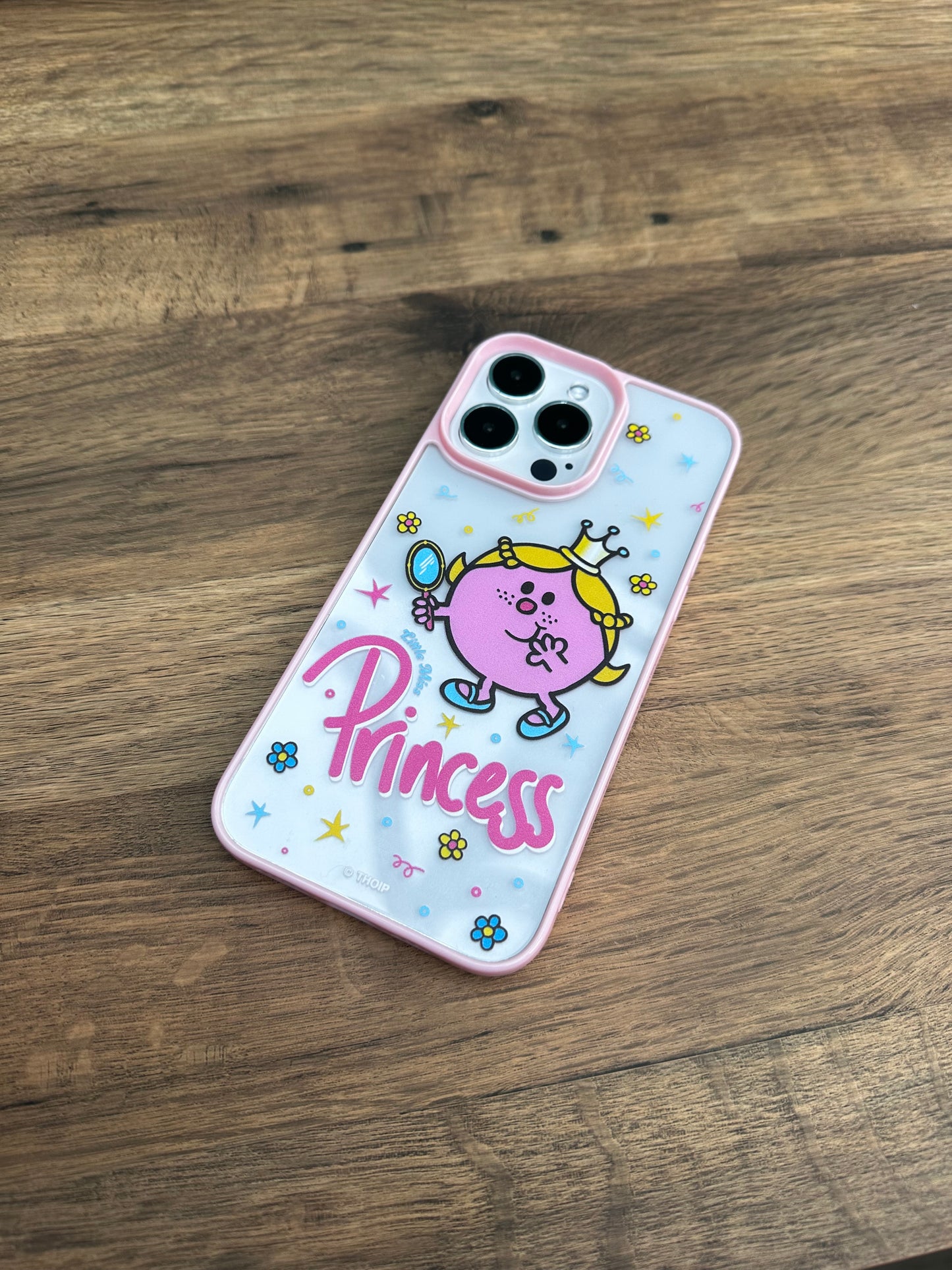 "Little Miss Princess" Clear Phone Case