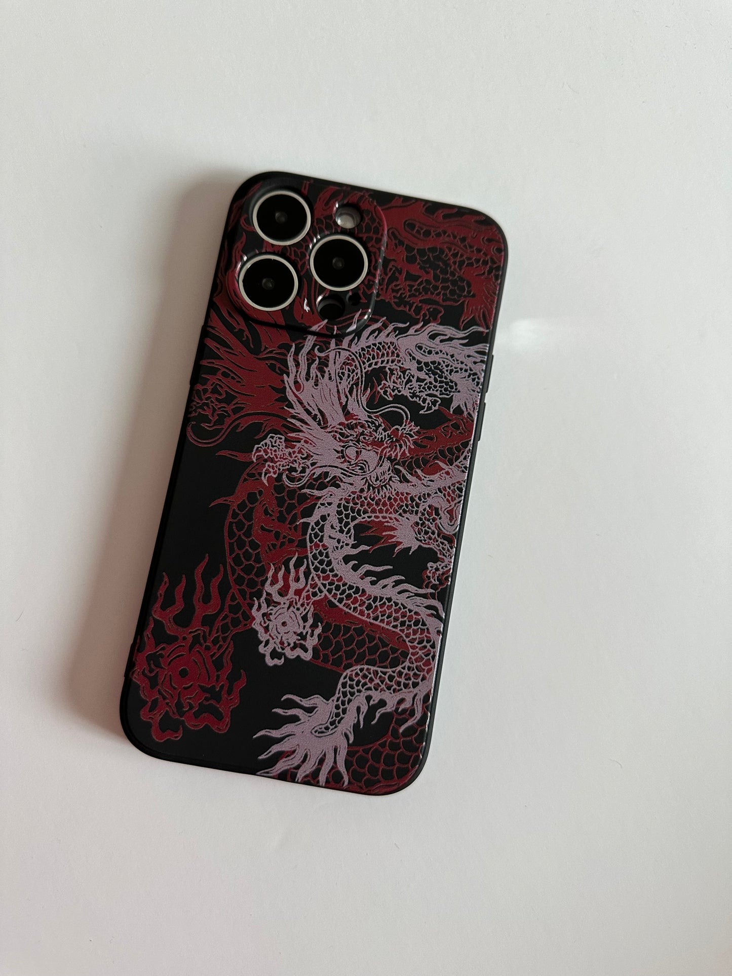 Dragon Majesty Black Phone Case