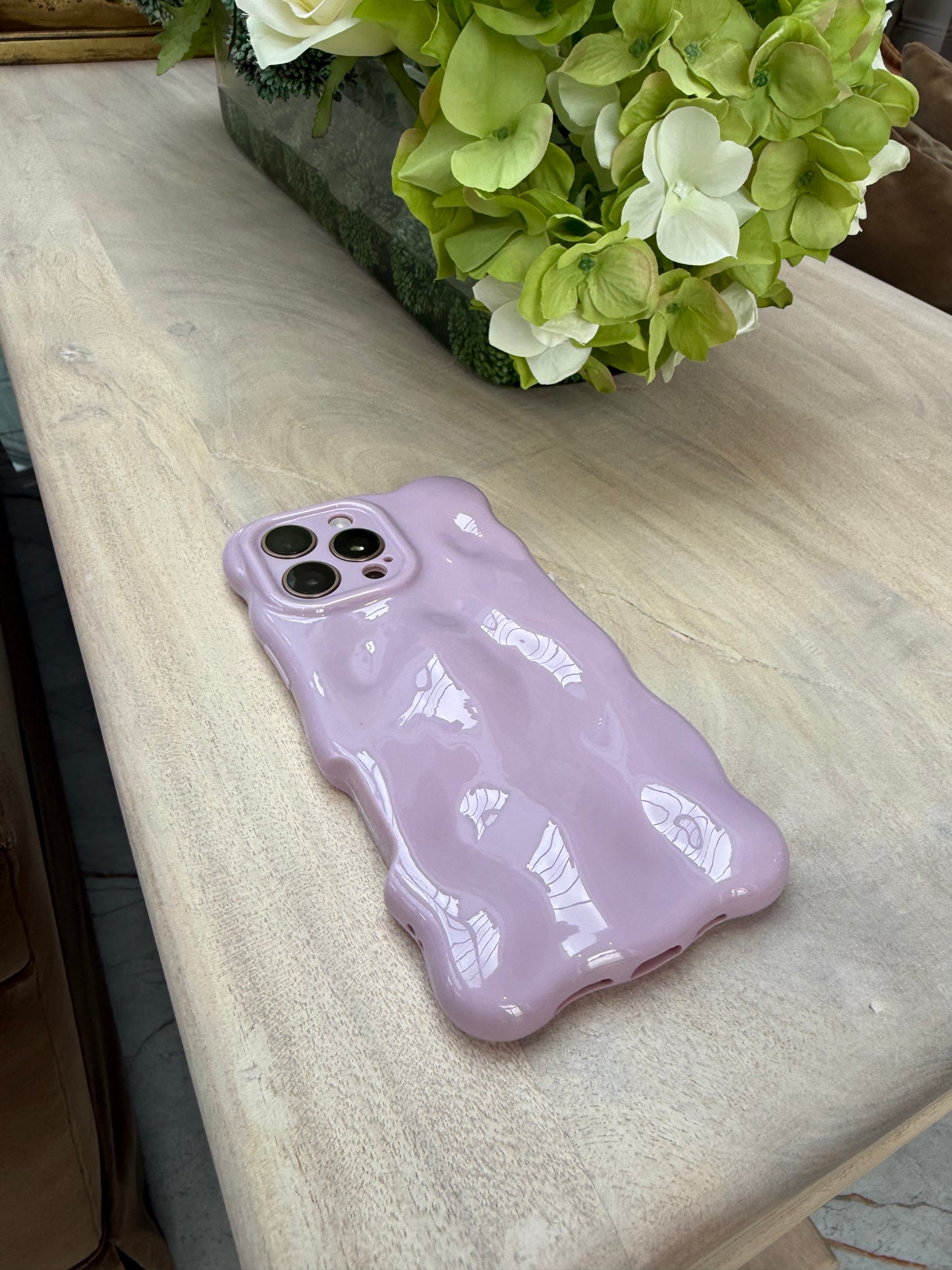 Lavender Blush Bubble Phone Case
