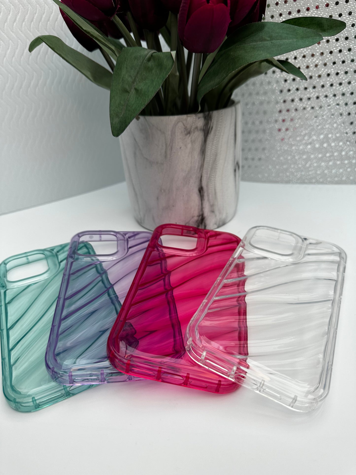 Back to Basics Clear Phone Case