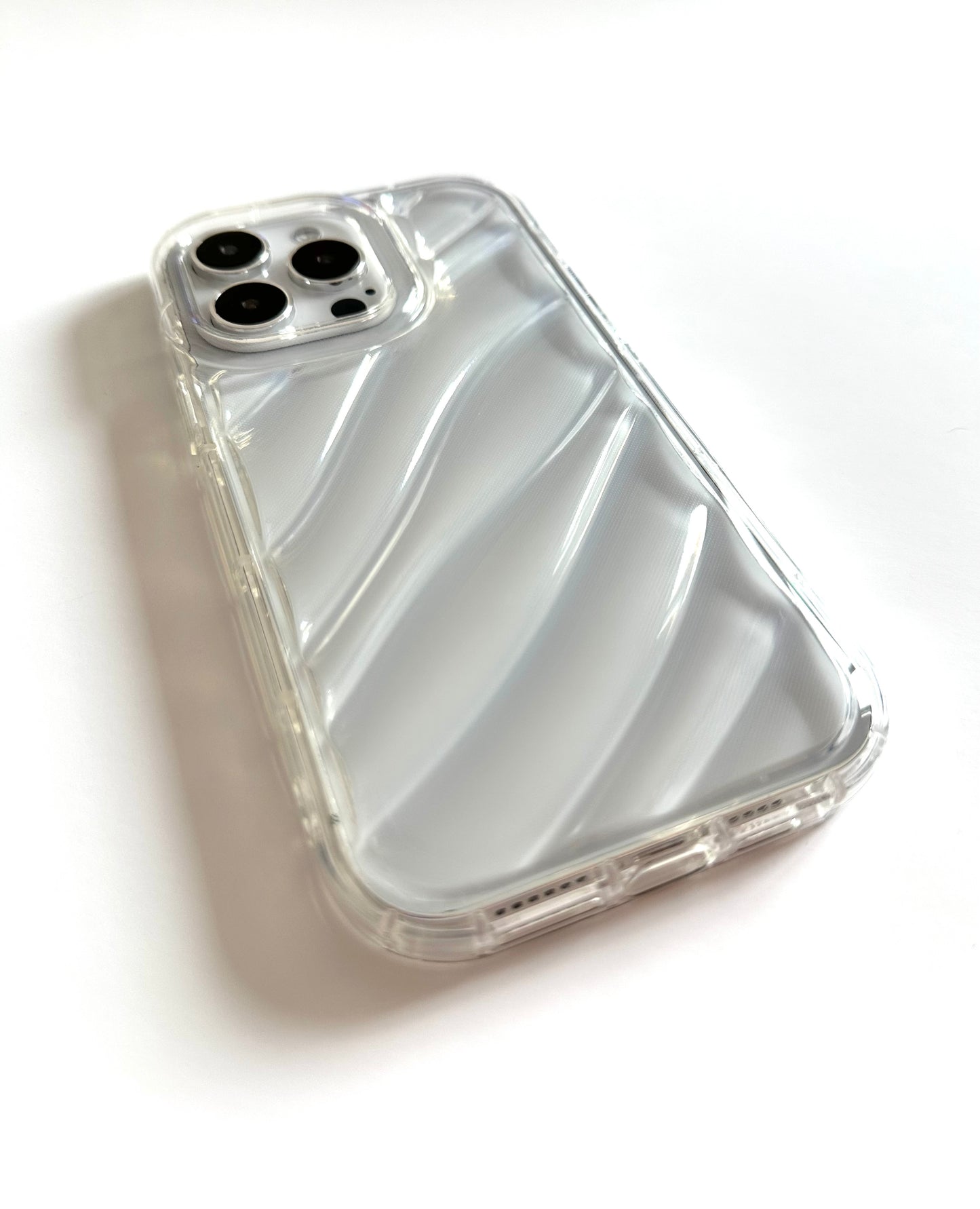 Back to Basics Clear Phone Case