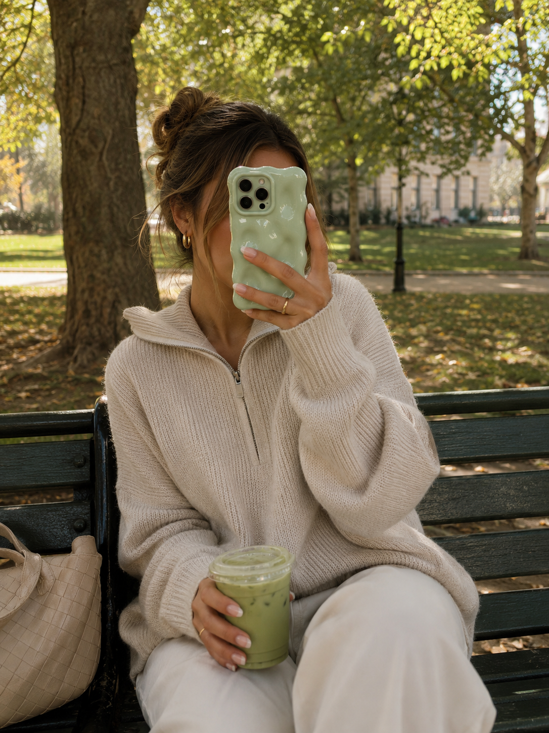 Matcha Bubble iPhone Case