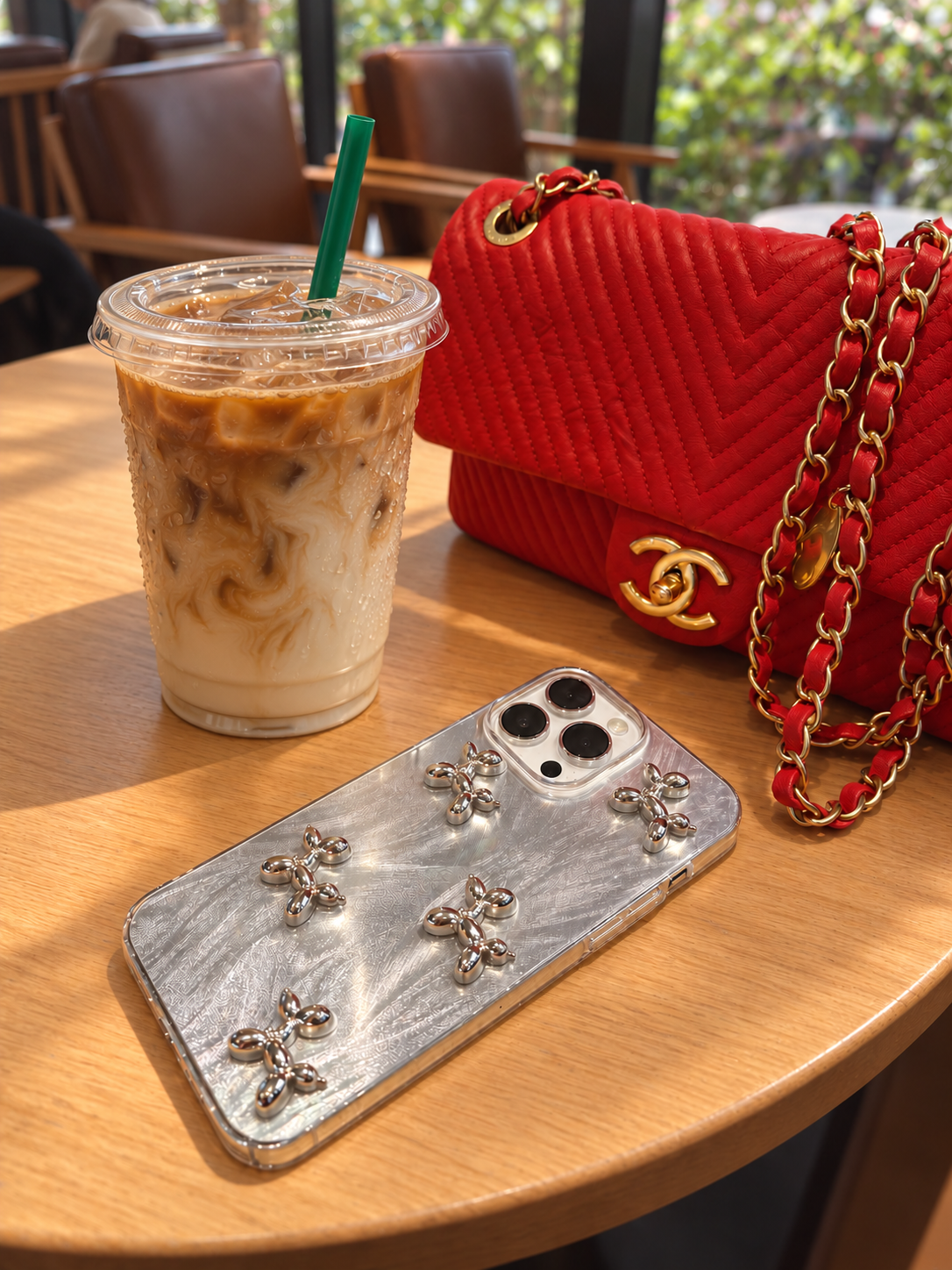 Silver Pup | 3D Ballon Dog iPhone Case