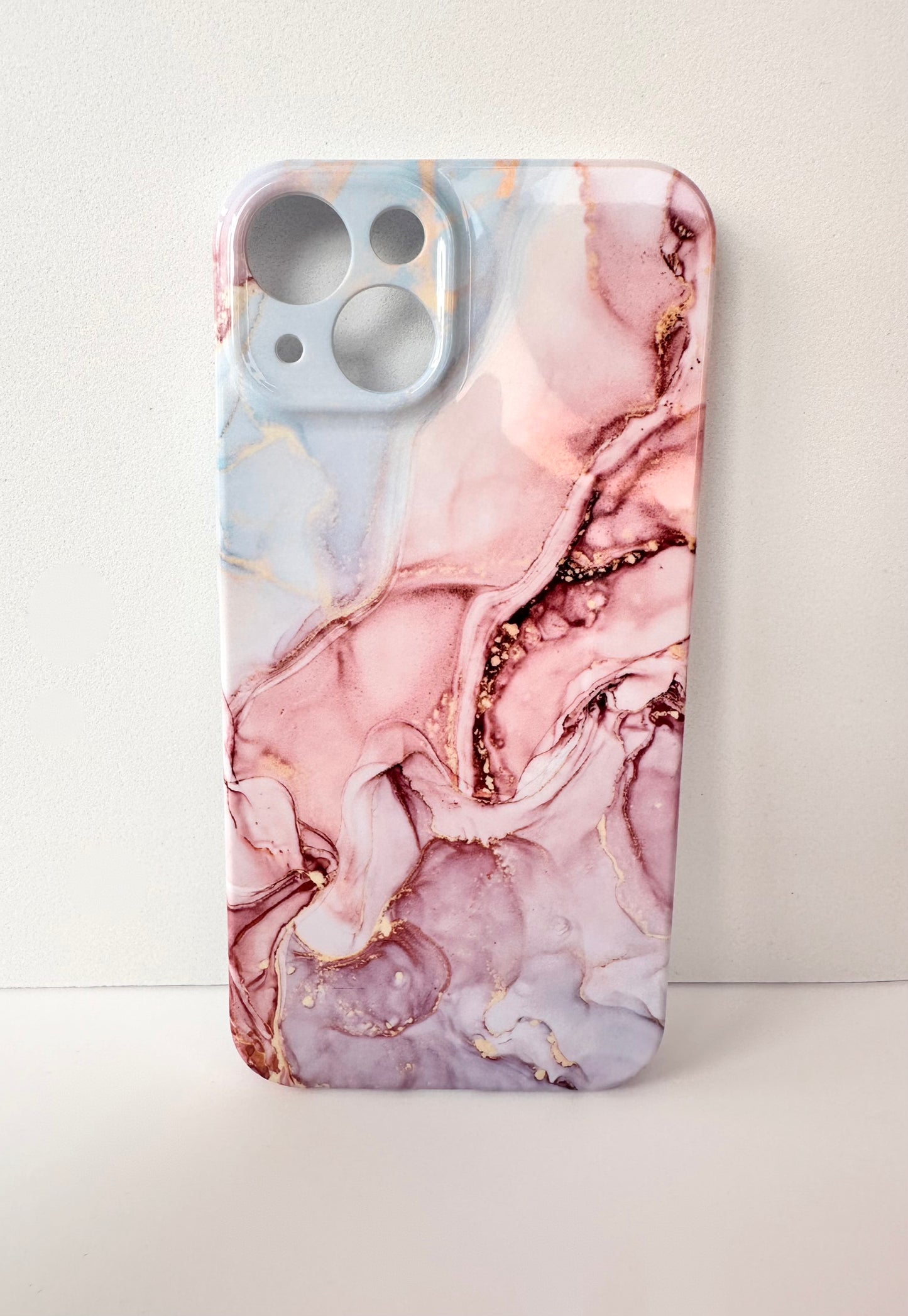 Marbled Dusty Pink Phone Case