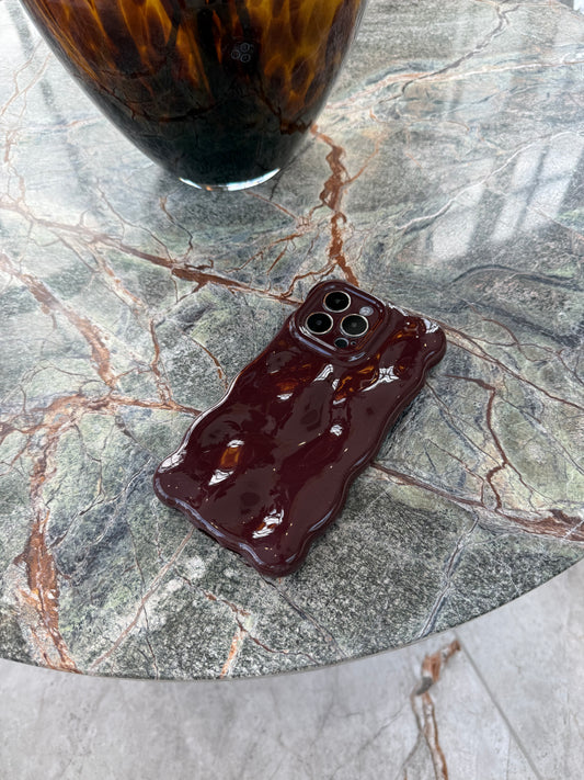 Black Cherry Bubble Phone Case