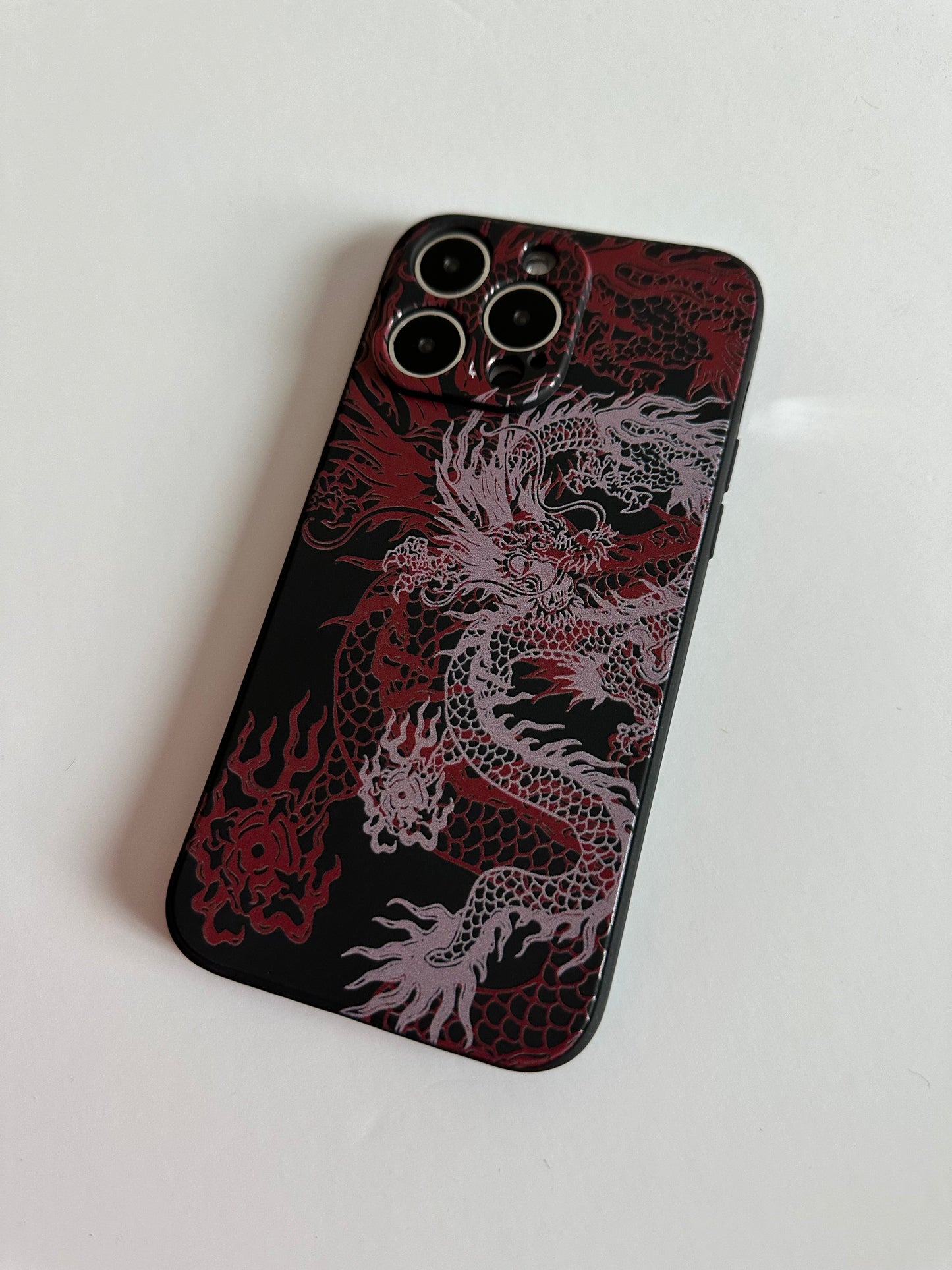 Dragon Majesty Black Phone Case