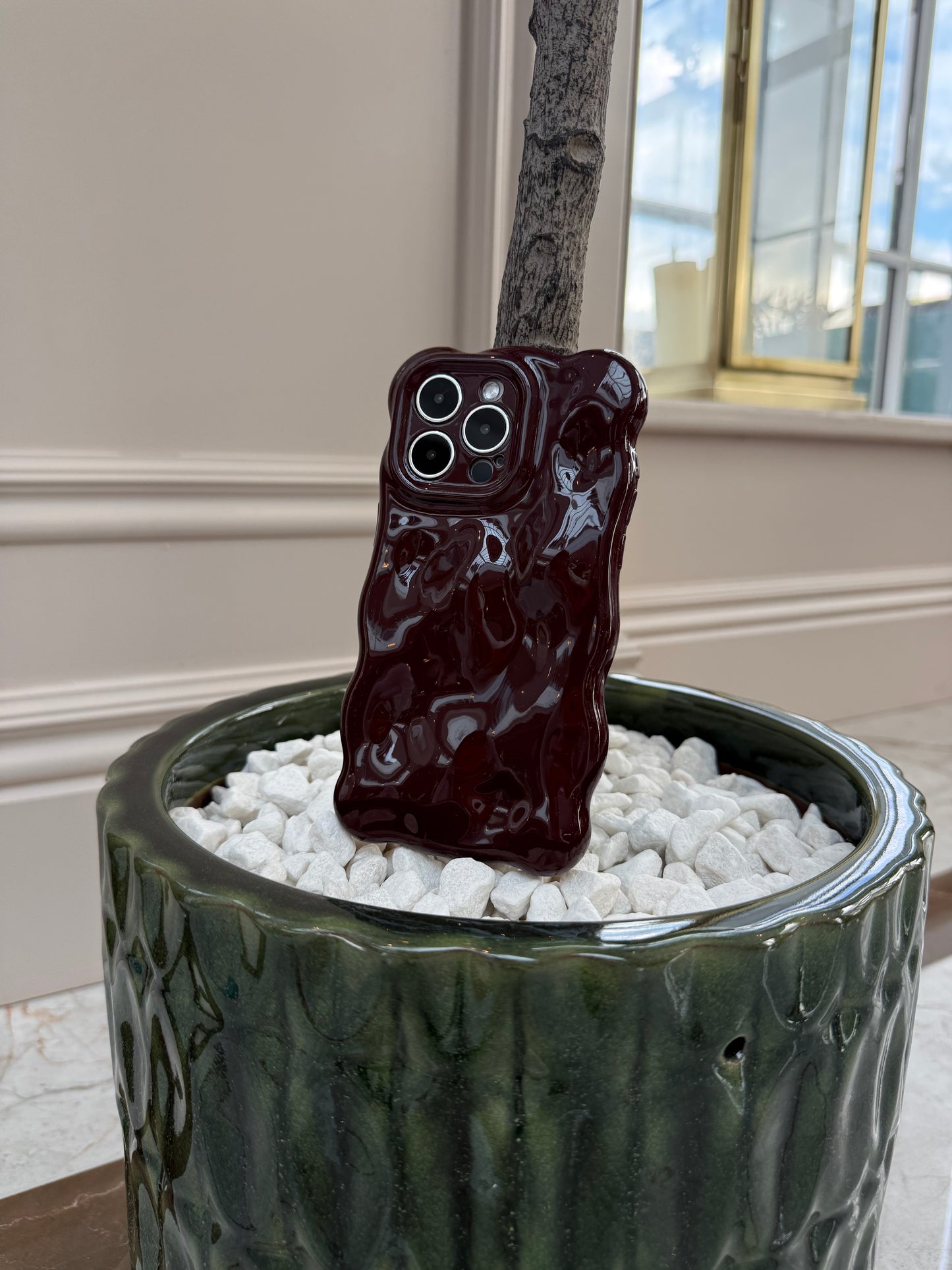 Black Cherry Bubble Phone Case