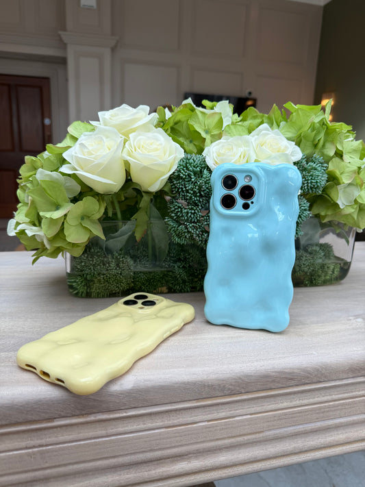 Cloud Blue Bubble Phone Case