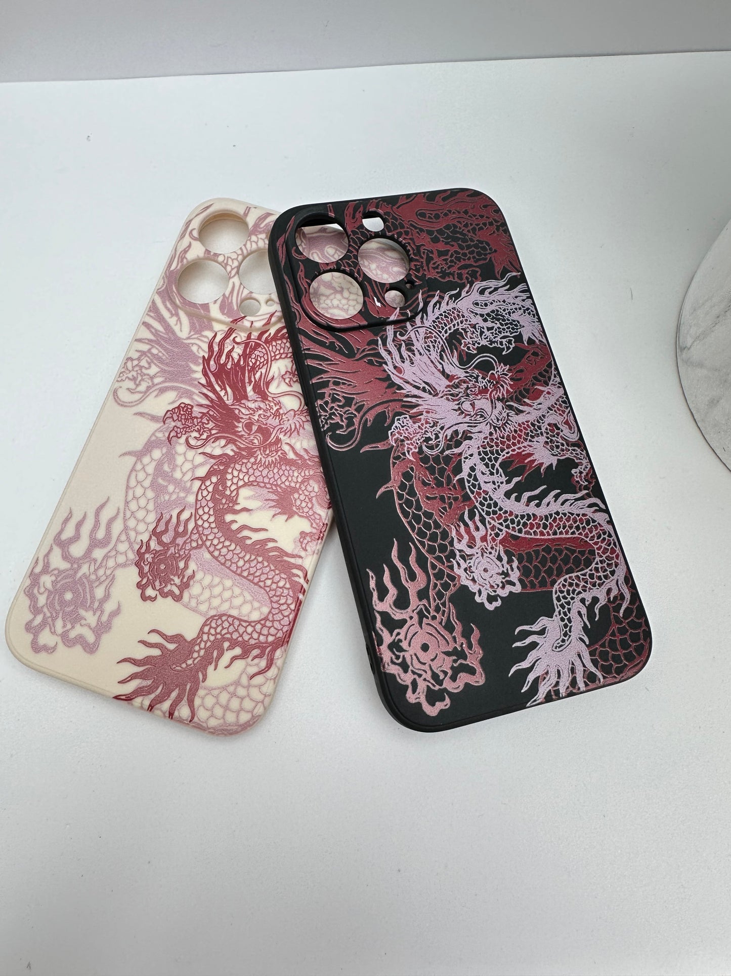 Dragon Majesty White Phone Case