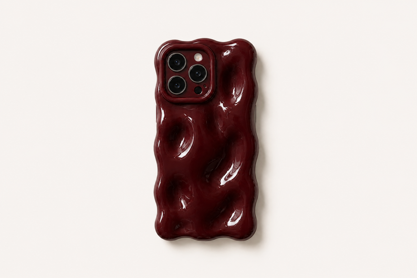 Merlot Bubble iPhone Case