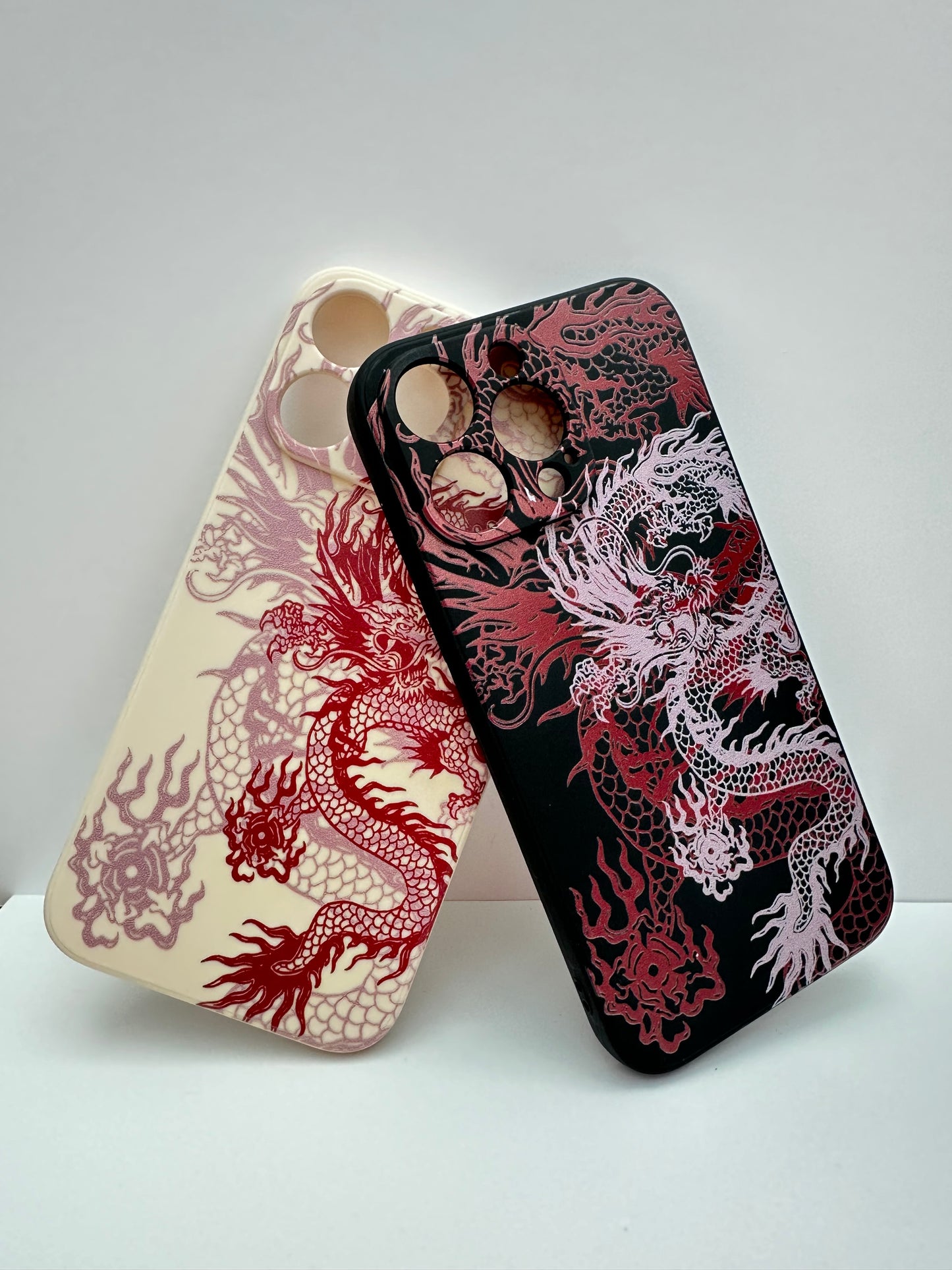 Dragon Majesty White Phone Case