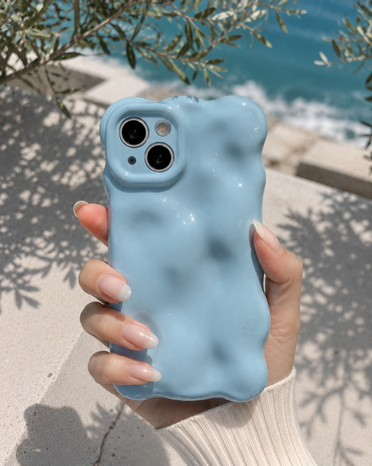 Cloud Blue Bubble Phone Case