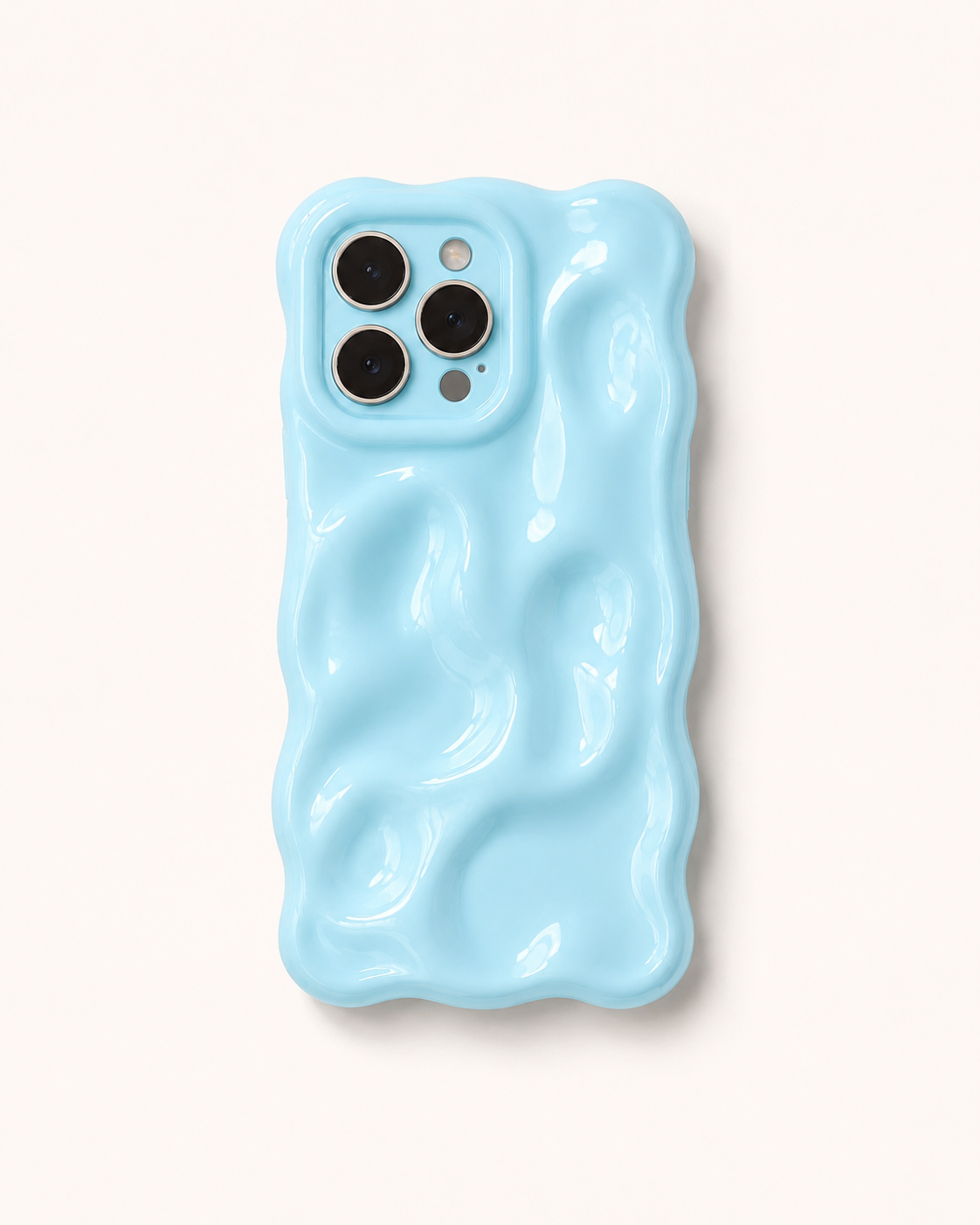 Blue Skies Bubble iPhone Case