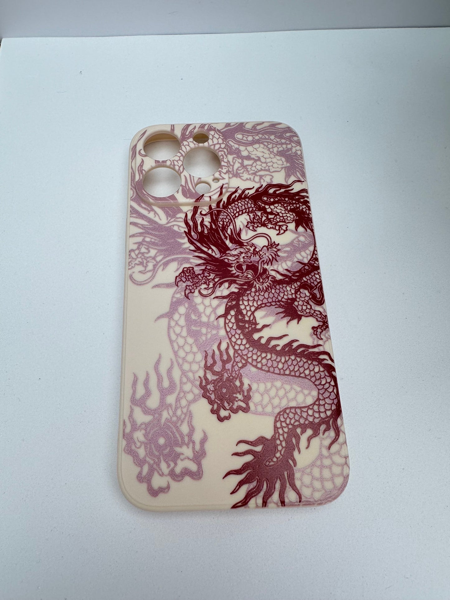 Dragon Majesty White Phone Case