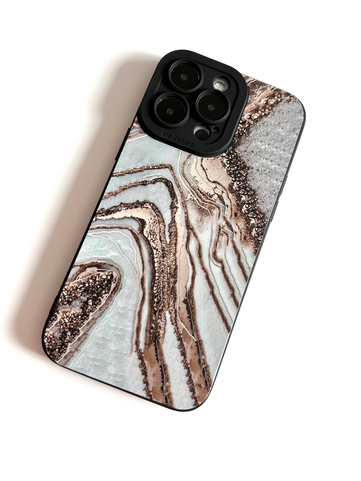 Marbled Bronze Phone Case