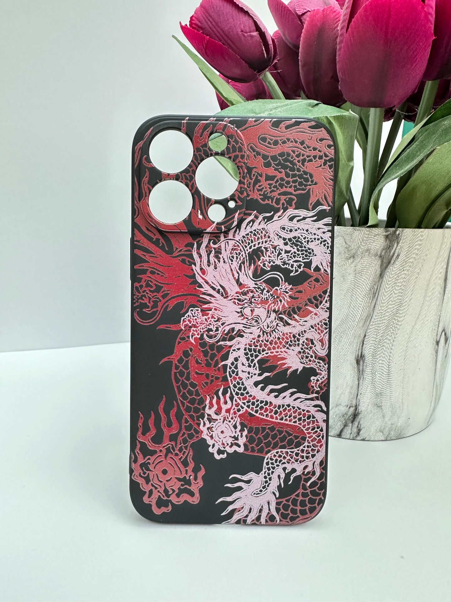 Dragon Majesty Black Phone Case