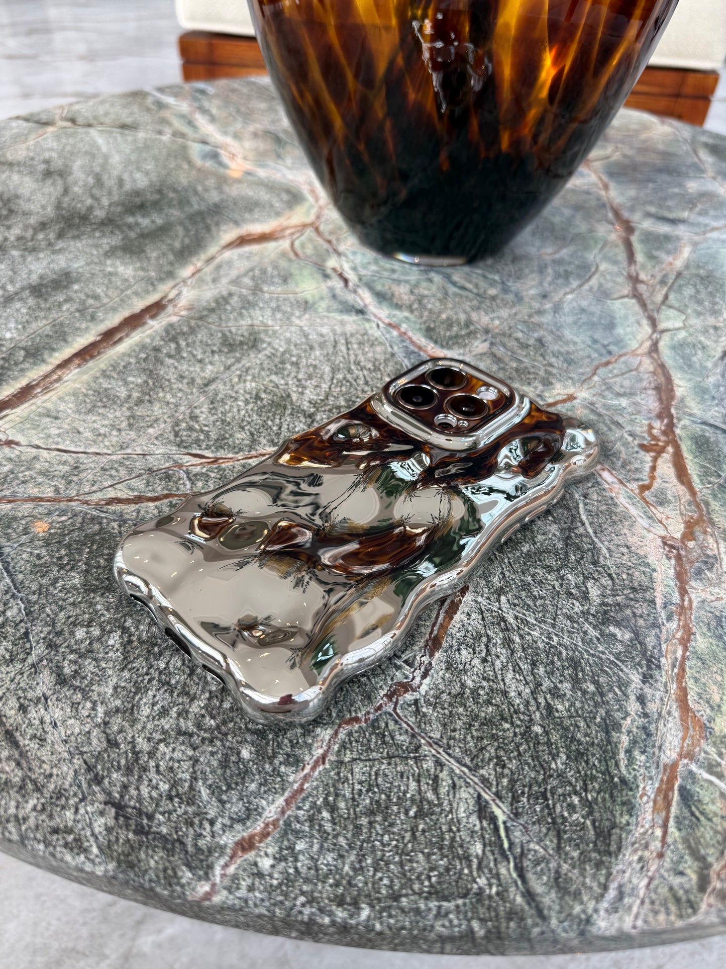 Mirrorball Bubble Phone Case
