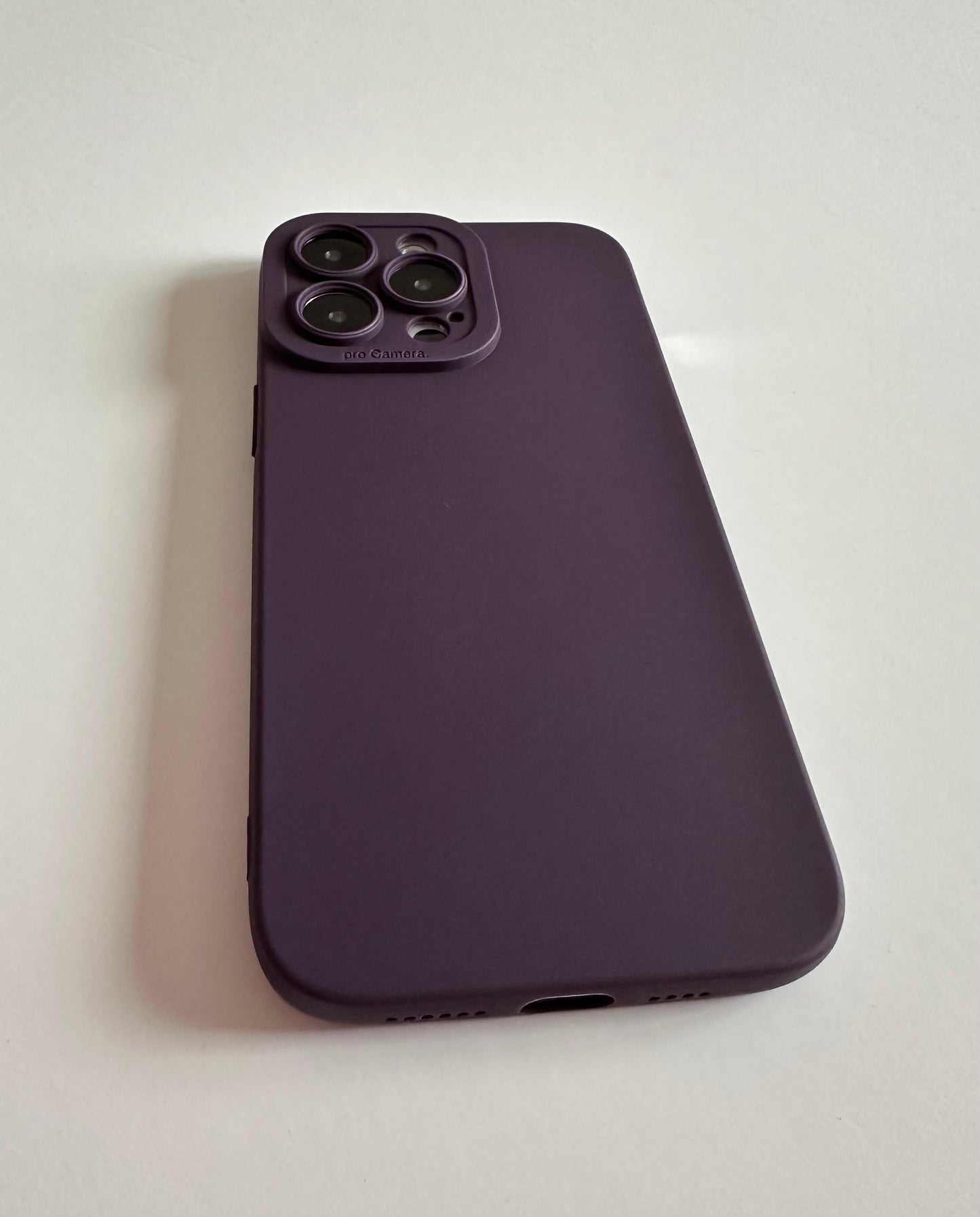 Minimalist Dark Purple Phone Case