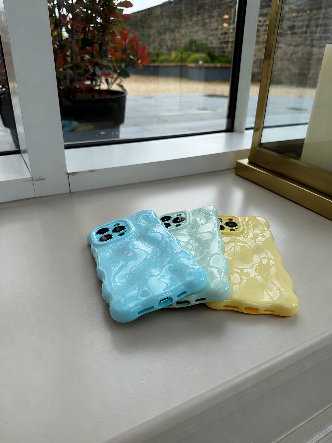 Cloud Blue Bubble Phone Case