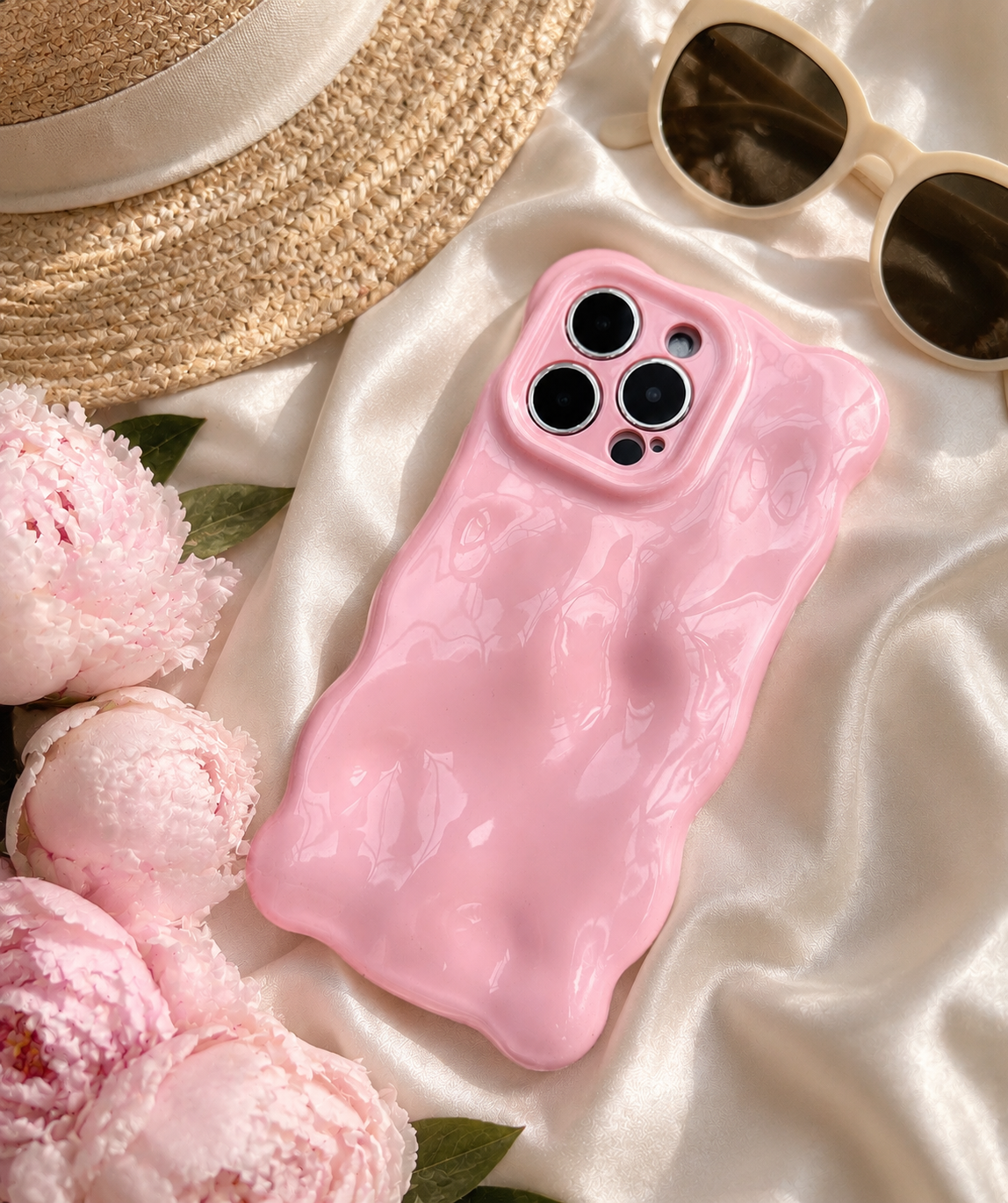 Strawberry Milk Bubble Phone Case